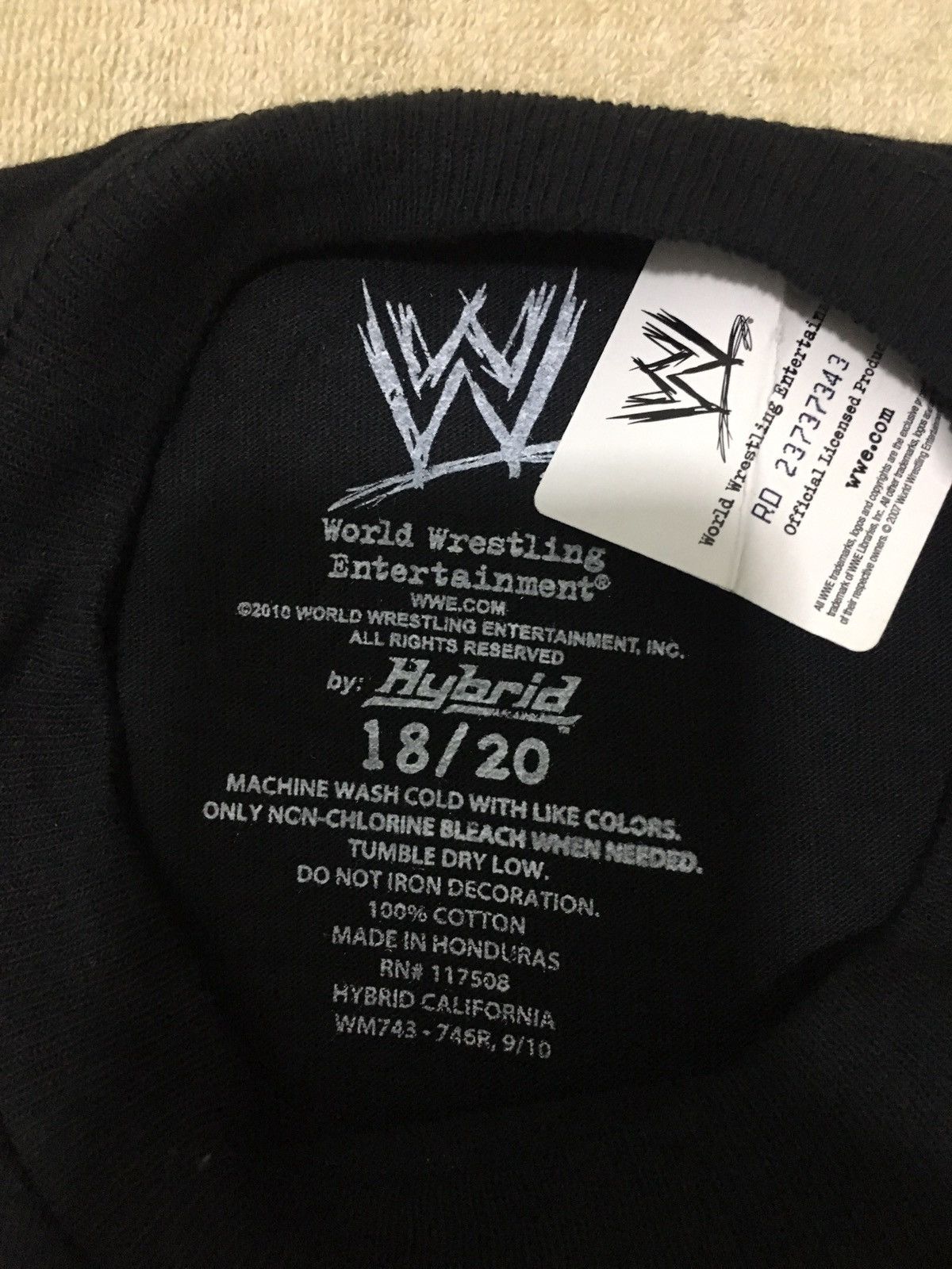 Vintage × WWE × WWF John Cena vintage black tshirt world wrestling entertainment Size US L / EU 52-54 / 3 - 5 Thumbnail