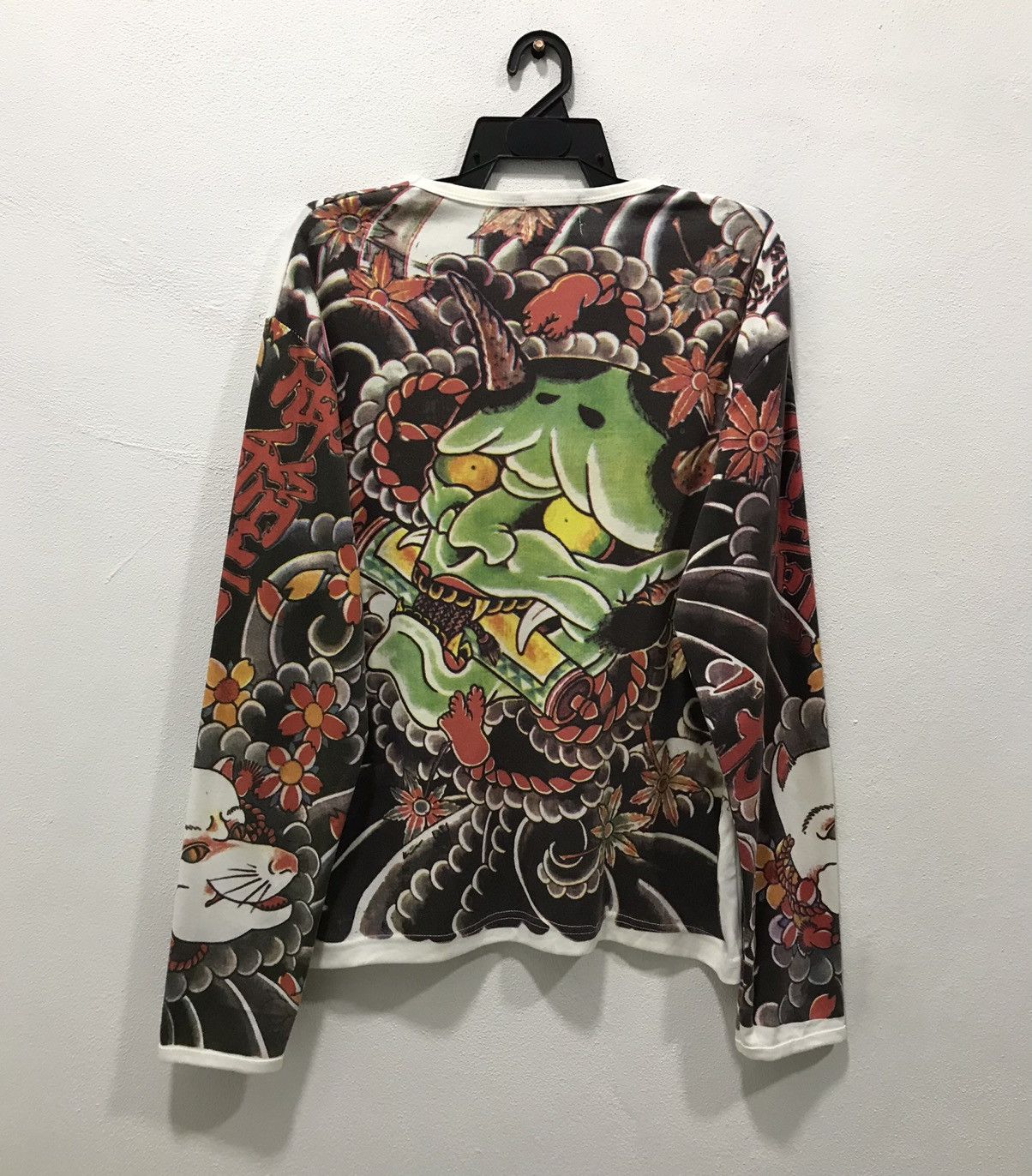 Japanese Brand T.C INTERLOCK IMAGES OF ONI SWEATSHIRT Size US L / EU 52-54 / 3 - 1 Thumbnail