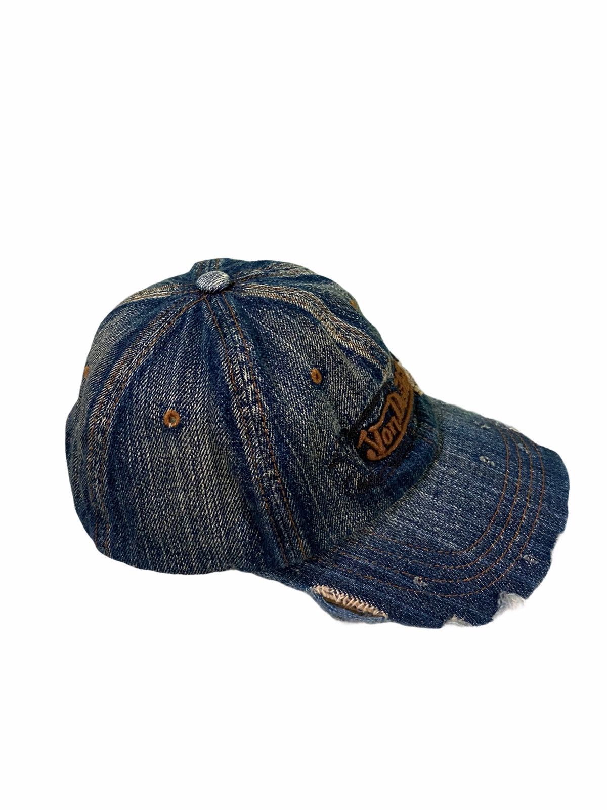 Von Dutch Von Dutch jeans indigo hat Size ONE SIZE - 2 Thumbnail