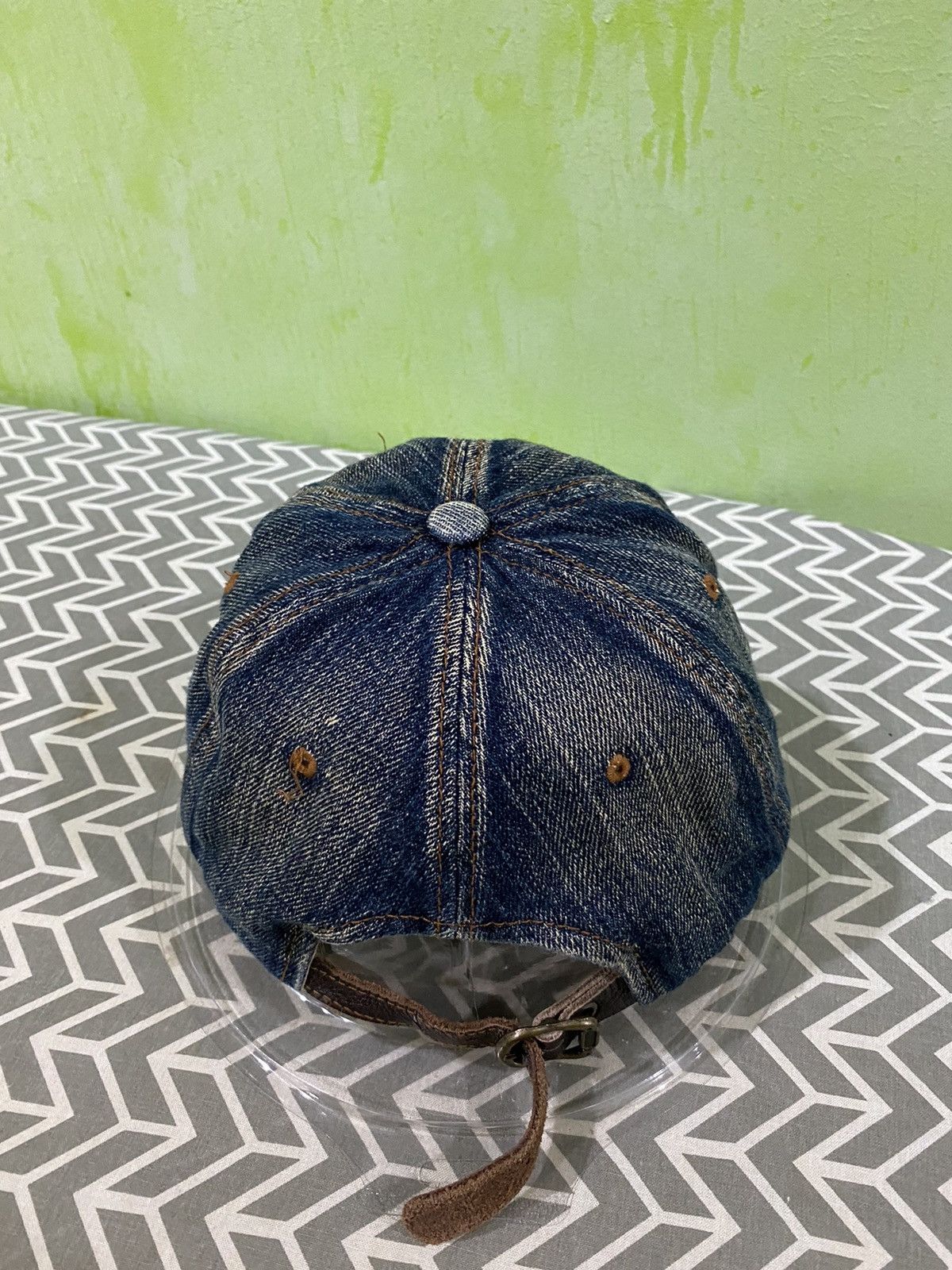 Von Dutch Von Dutch jeans indigo hat Size ONE SIZE - 5 Thumbnail