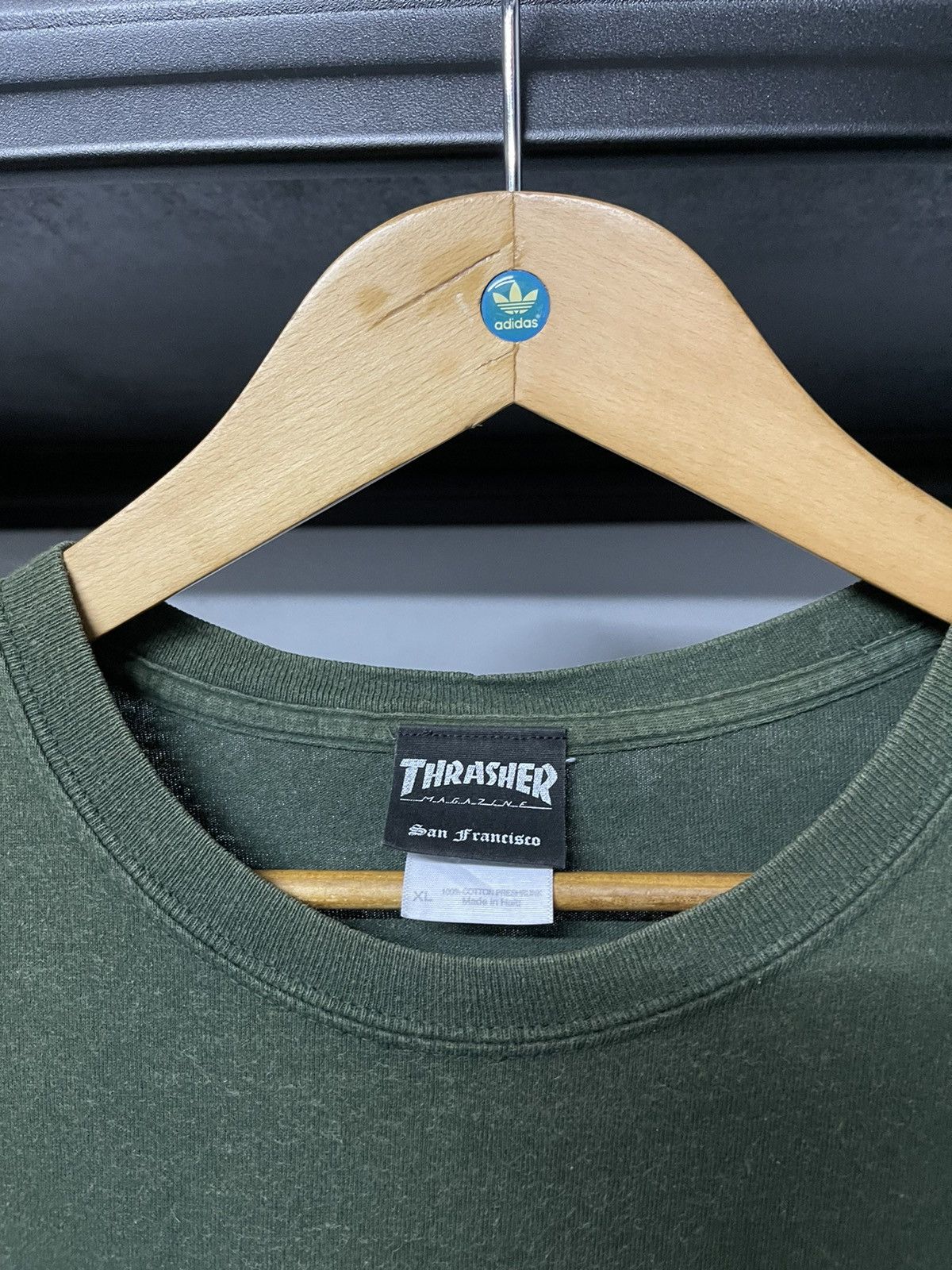 Thrasher × Vintage Thrashed Vintage Thrasher Fire Sun Faded Tee Size US XL / EU 56 / 4 - 4 Thumbnail