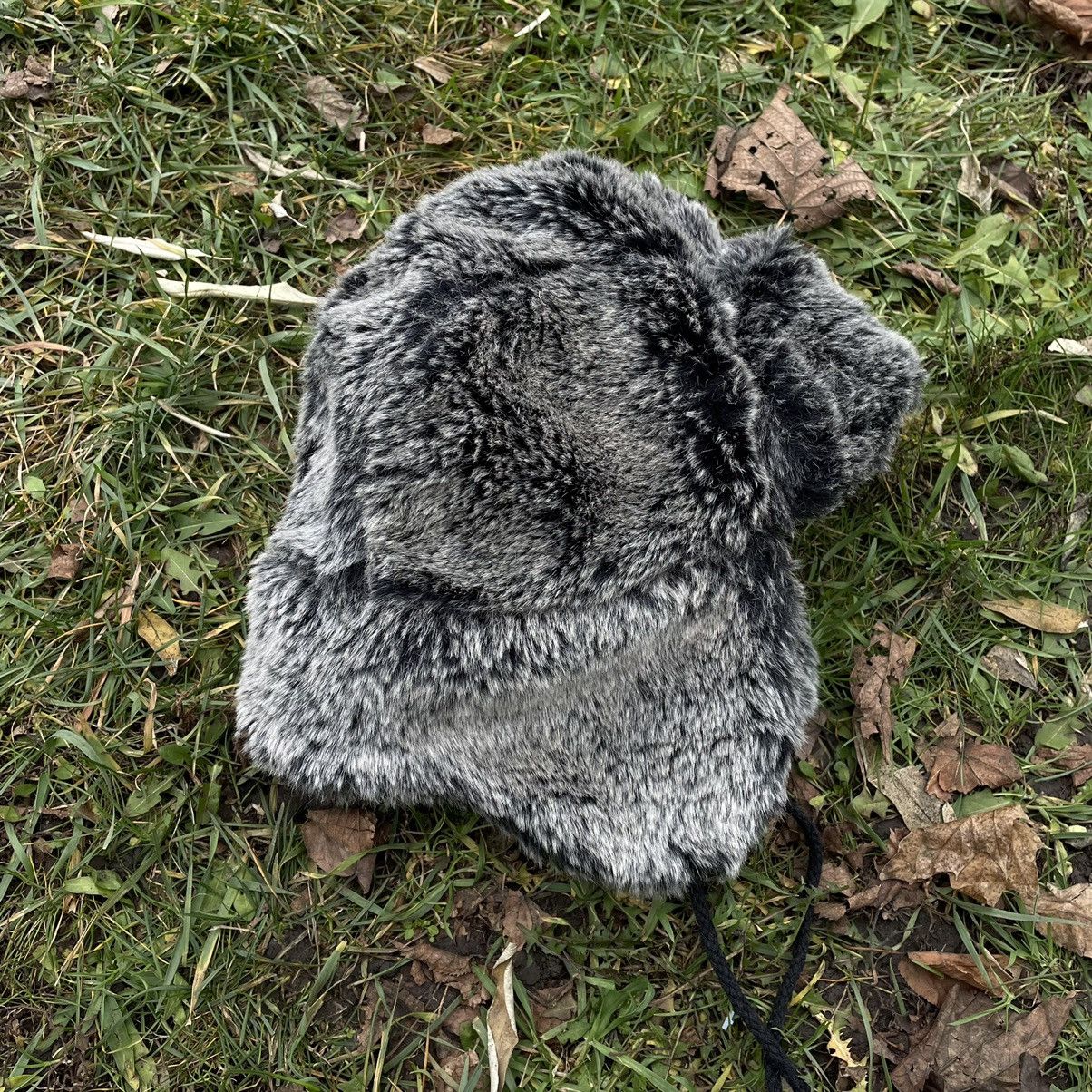 Vintage Vintage 90s Mohair Beanie Grunge Streetwear Grey Relaxed OS Size ONE SIZE - 6 Thumbnail