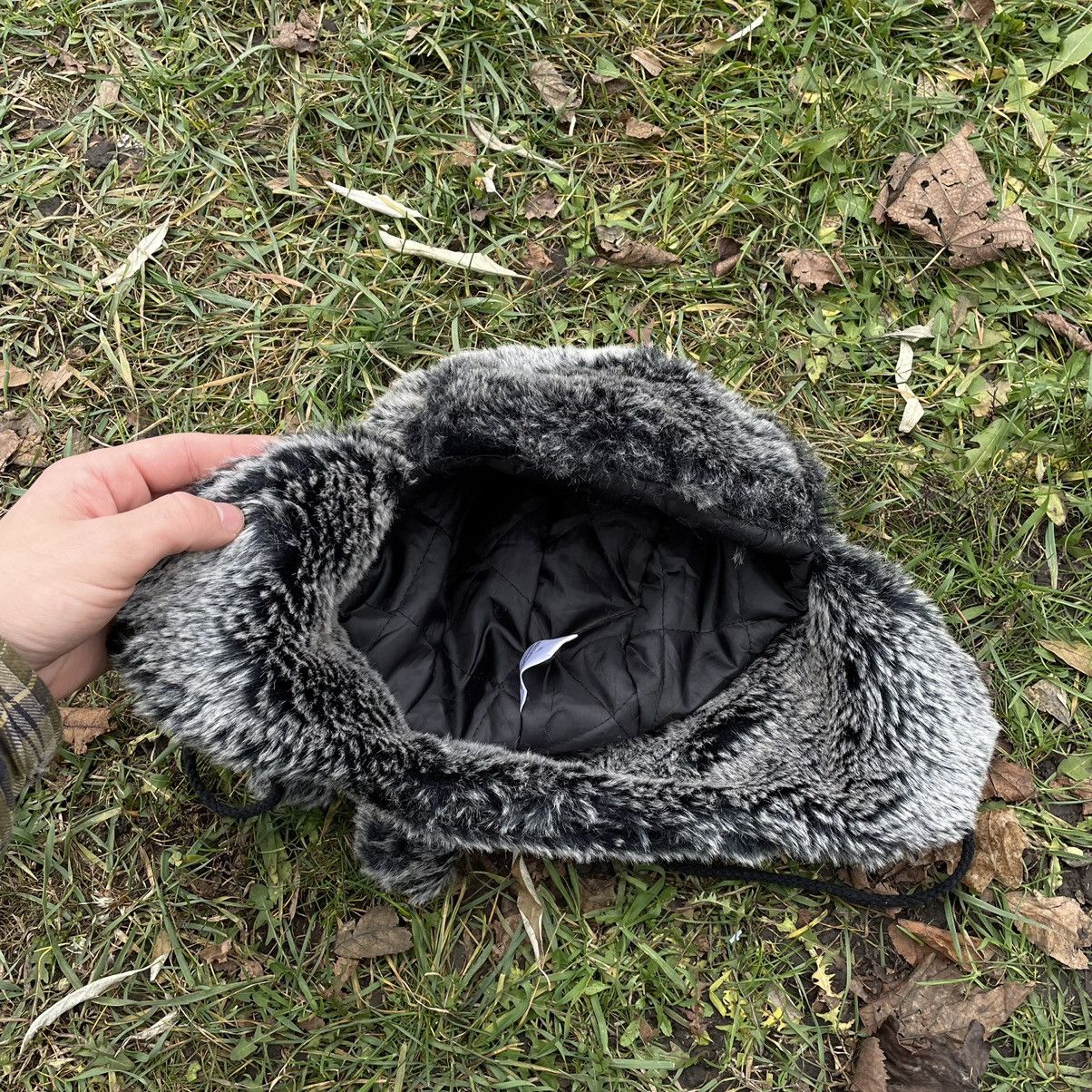 Vintage Vintage 90s Mohair Beanie Grunge Streetwear Grey Relaxed OS Size ONE SIZE - 5 Thumbnail