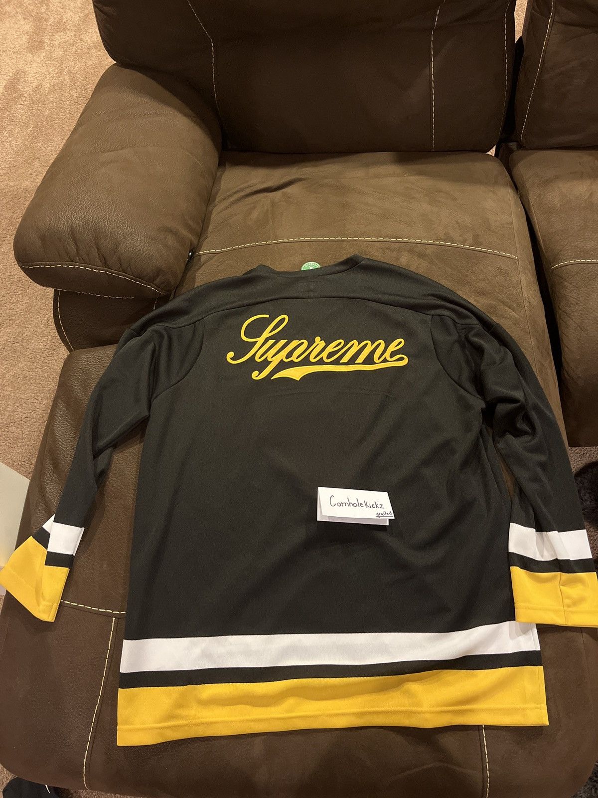 Lamborghini × Supreme Supreme X Lamborghini Hockey Jersey Size XL Size US XL / EU 56 / 4 - 2 Thumbnail