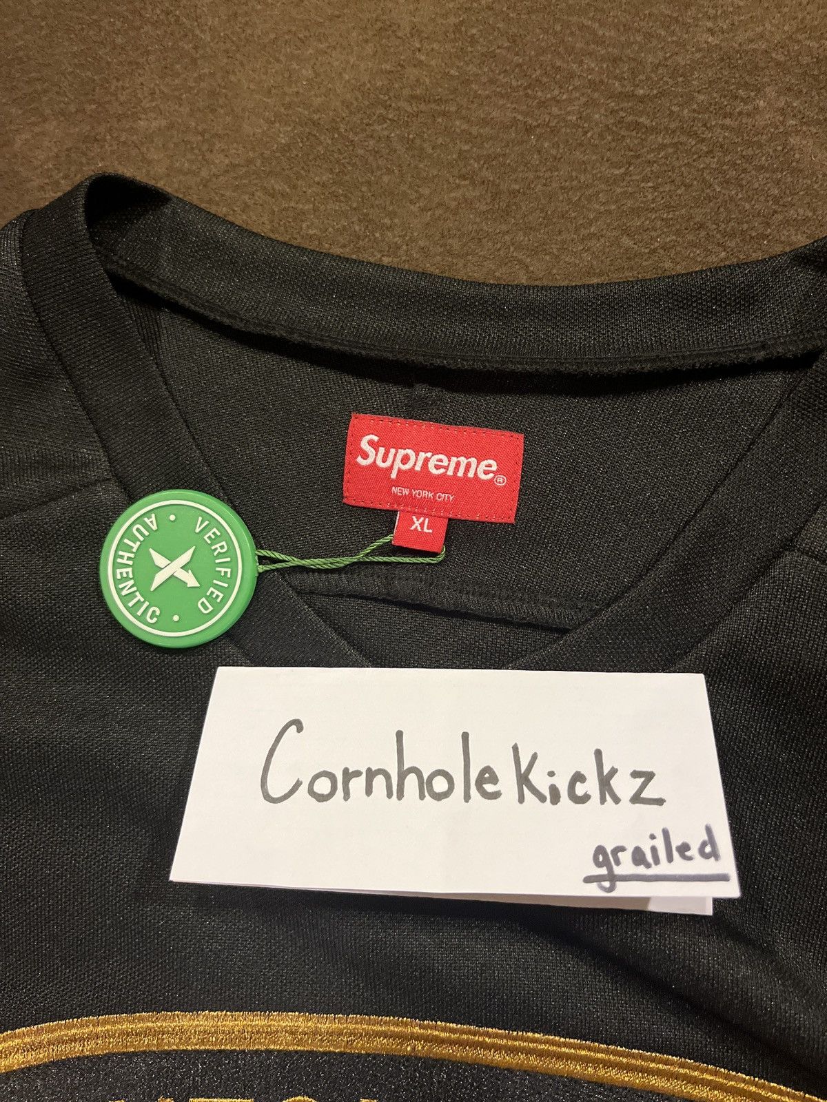 Lamborghini × Supreme Supreme X Lamborghini Hockey Jersey Size XL Size US XL / EU 56 / 4 - 9 Thumbnail