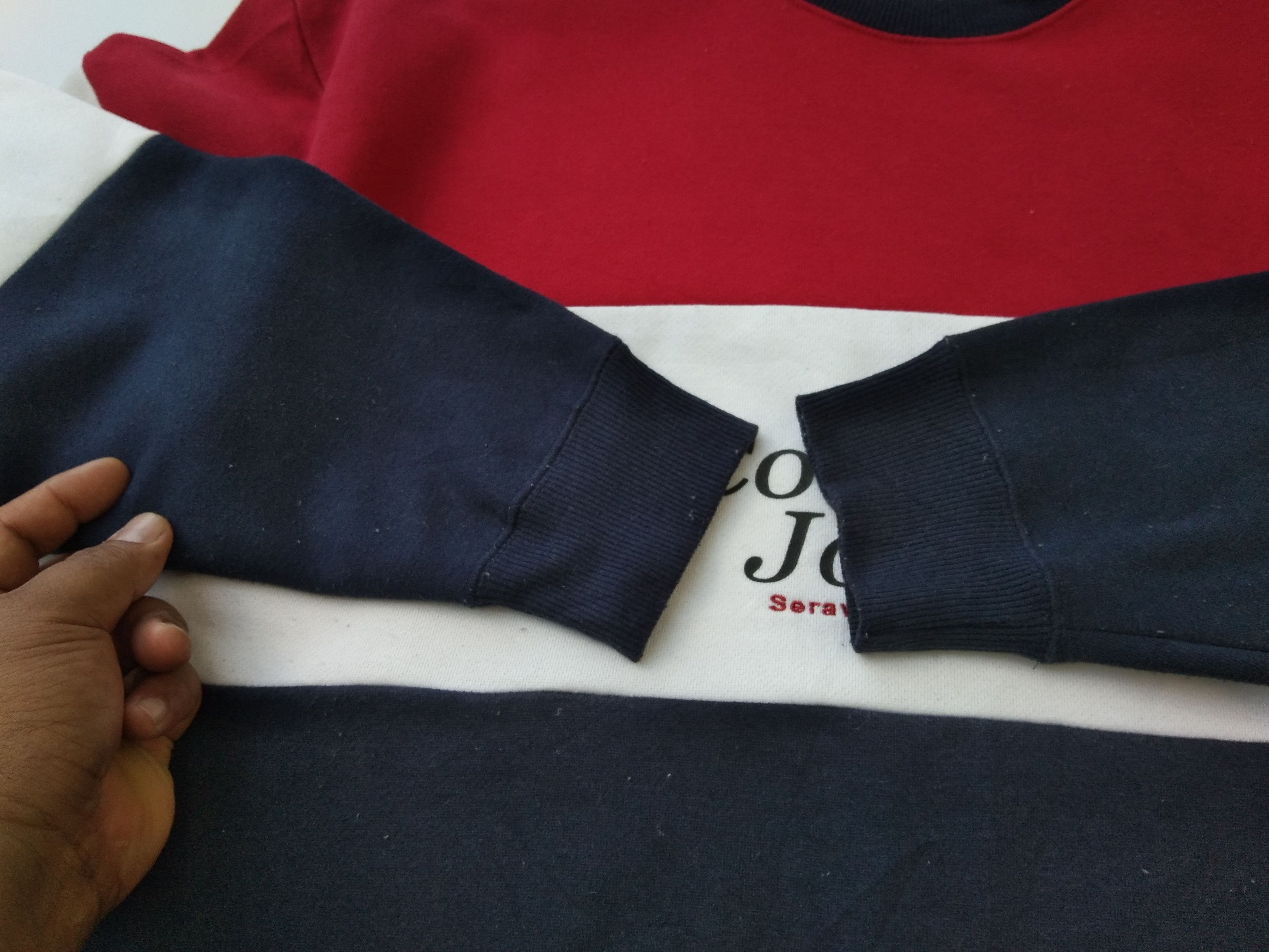 RAGEBLUE × Vintage RAGEBLUE COLOUR BLOCK SWEATSHIRT Size US M / EU 48-50 / 2 - 5 Thumbnail