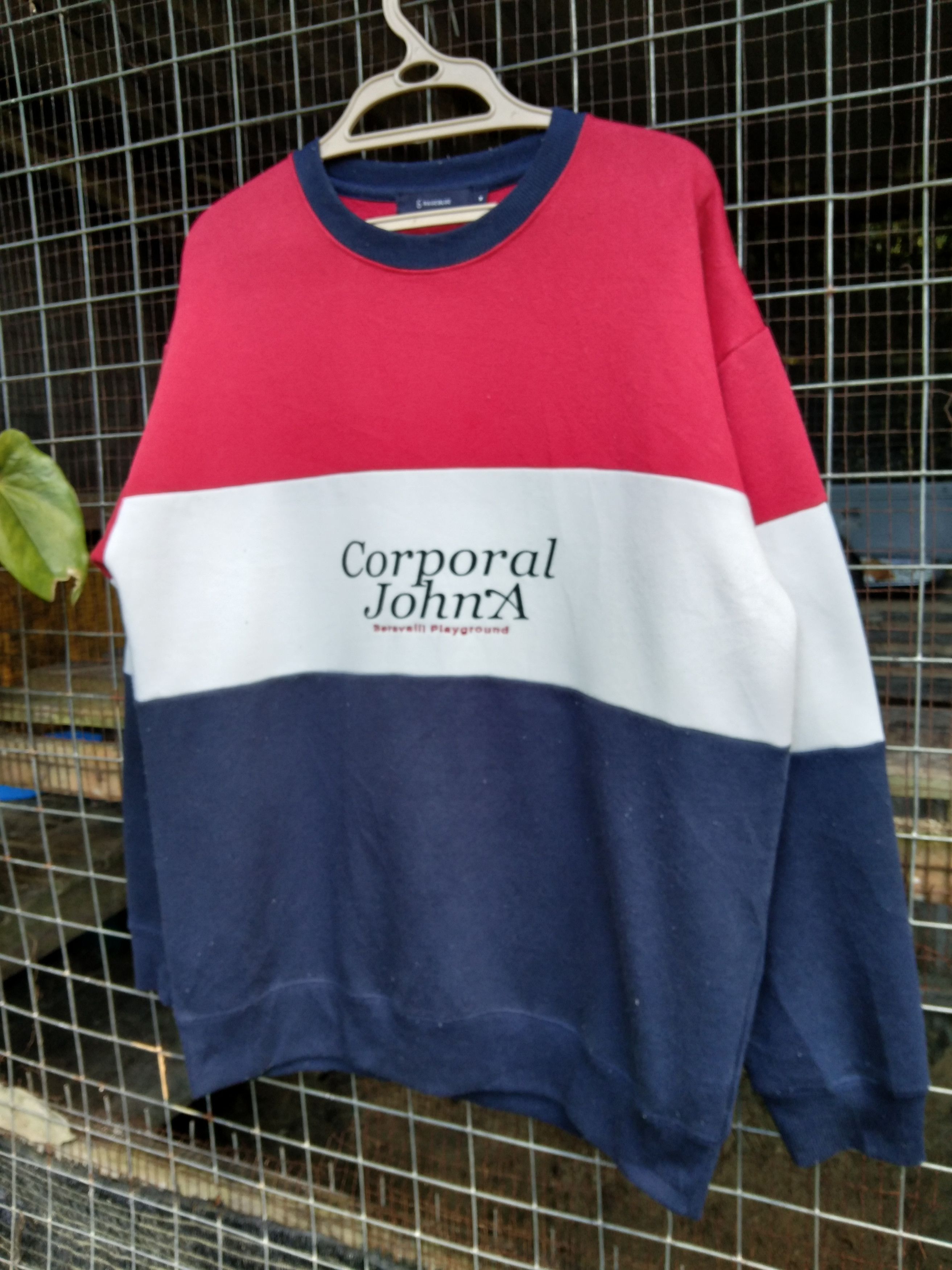 RAGEBLUE × Vintage RAGEBLUE COLOUR BLOCK SWEATSHIRT Size US M / EU 48-50 / 2 - 2 Thumbnail