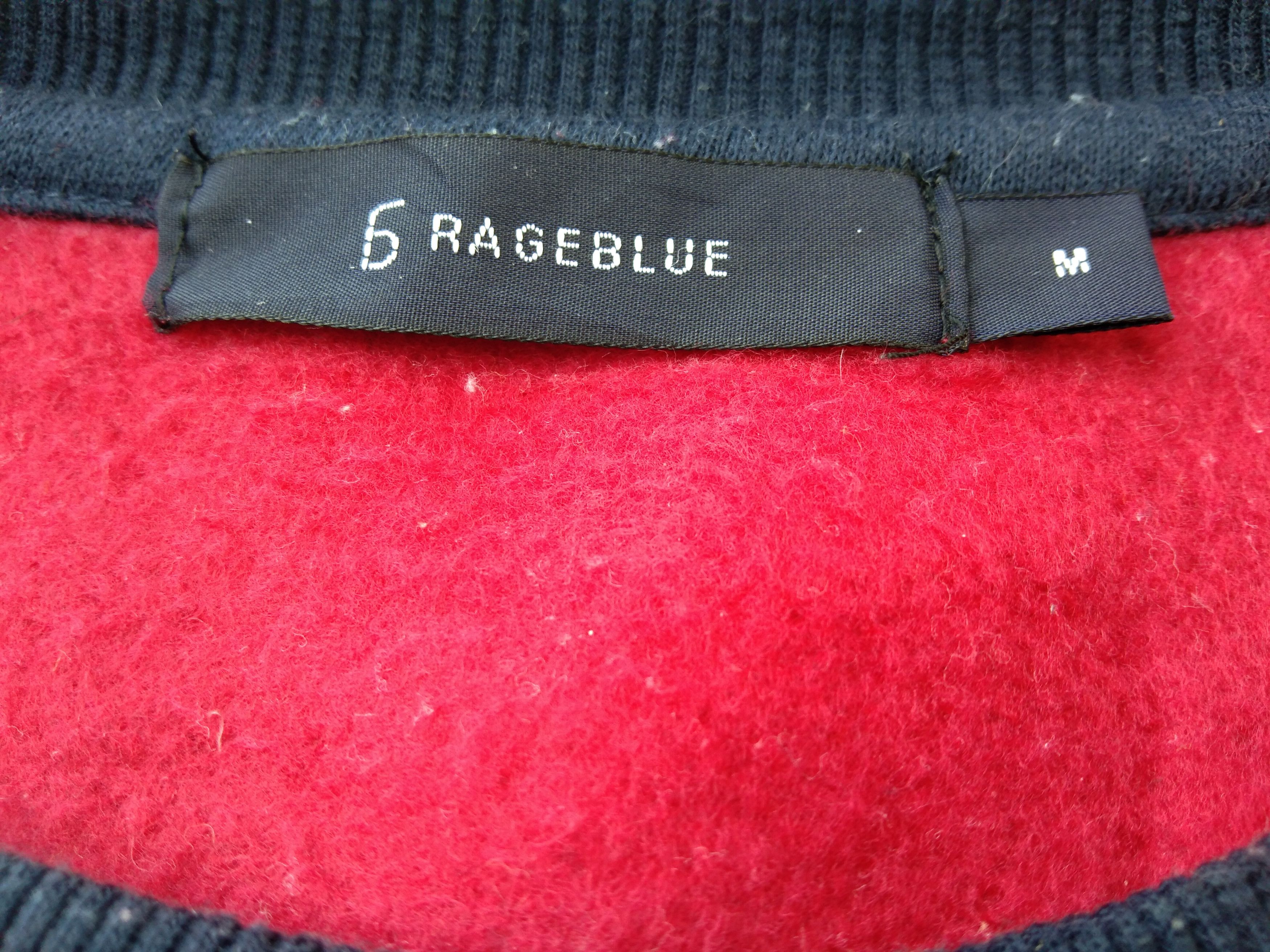 RAGEBLUE × Vintage RAGEBLUE COLOUR BLOCK SWEATSHIRT Size US M / EU 48-50 / 2 - 6 Thumbnail