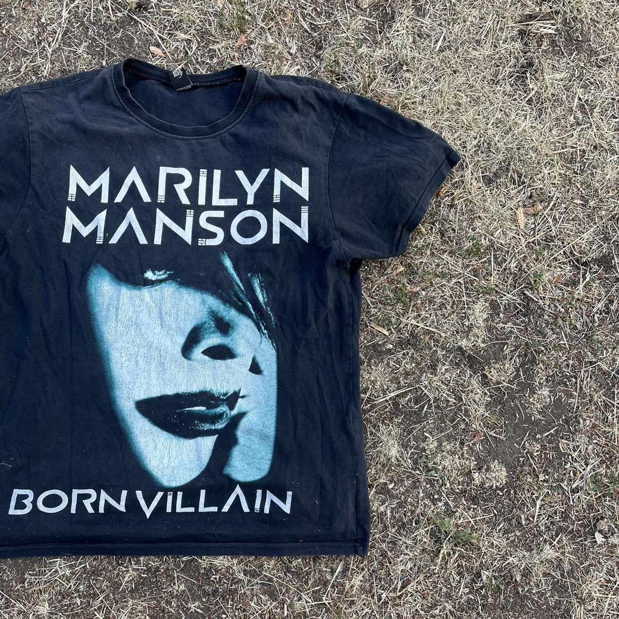 Vintage Y2K Marilyn Manson Born Villain Band Tee Graphic Horror Punk Size US M / EU 48-50 / 2 - 3 Thumbnail
