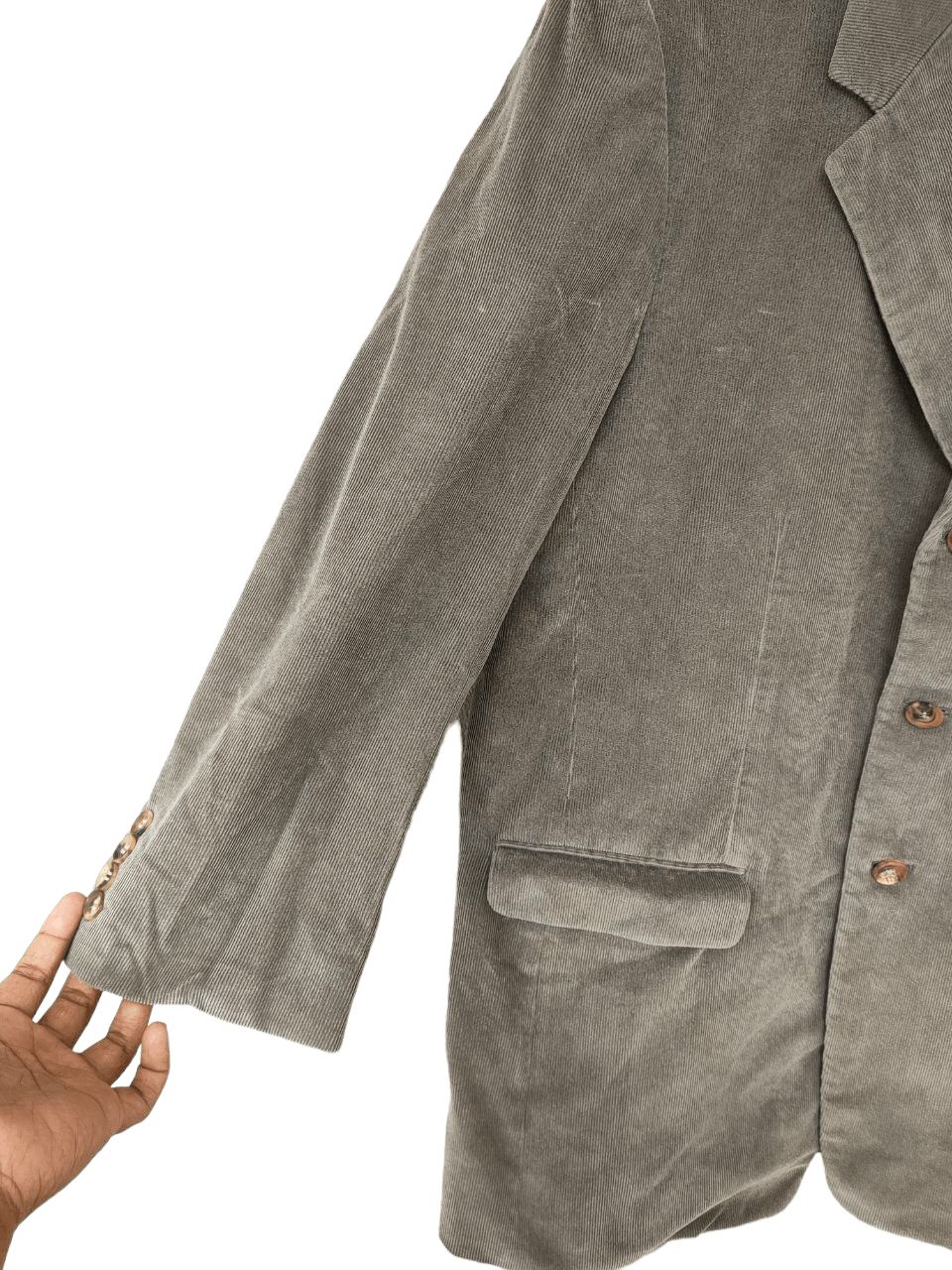 Christian Dior Monsieur Christian Dior Corduroy Blazer Size US L / EU 52-54 / 3 - 3 Thumbnail