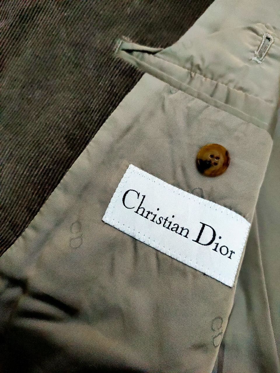 Christian Dior Monsieur Christian Dior Corduroy Blazer Size US L / EU 52-54 / 3 - 8 Thumbnail