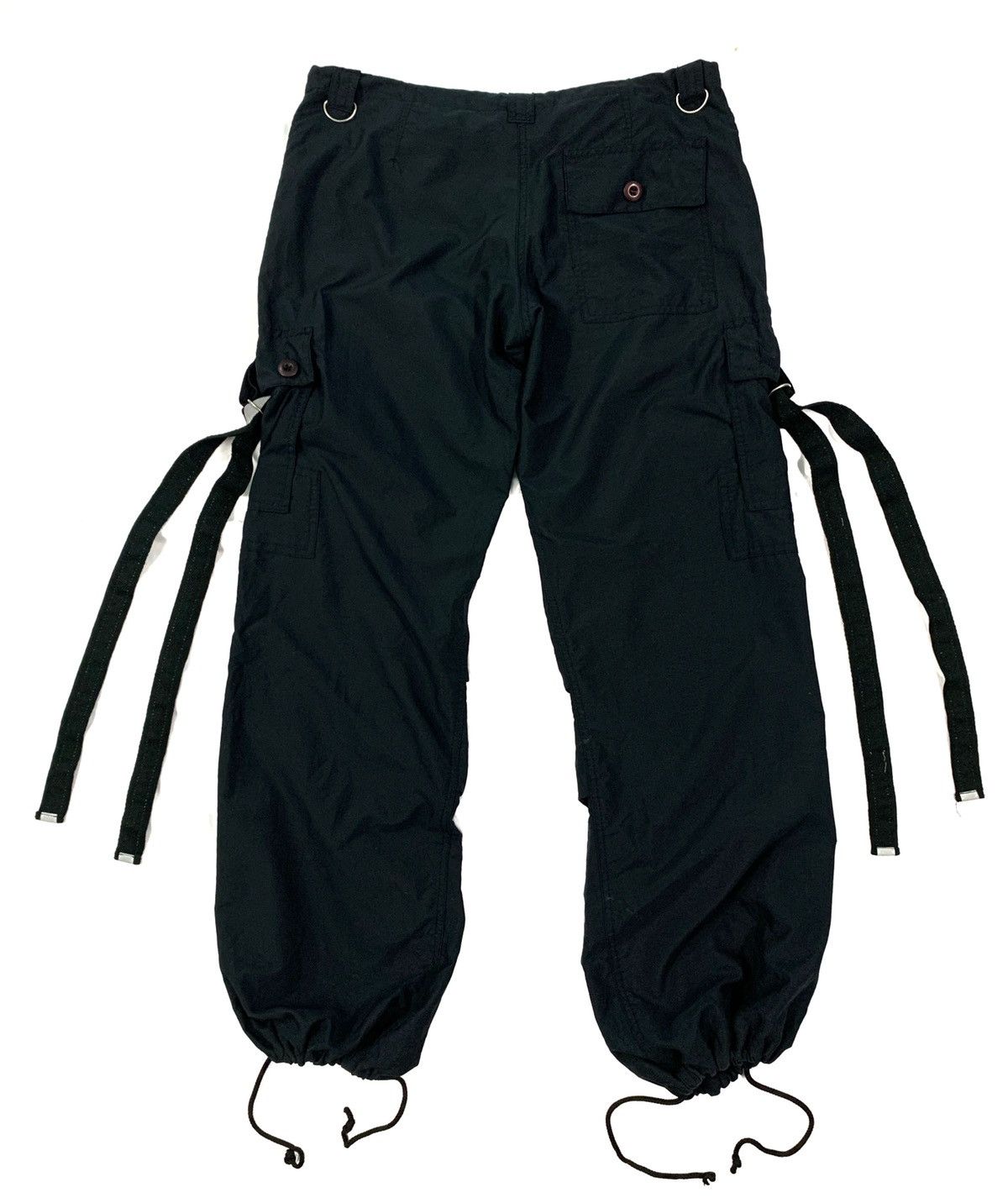 Japanese Brand × Le Grande Bleu (L.G.B.) Vintage 90s UFO Tactical Bondage Parachute Drawstring Pants Size US 33 - 2 Thumbnail