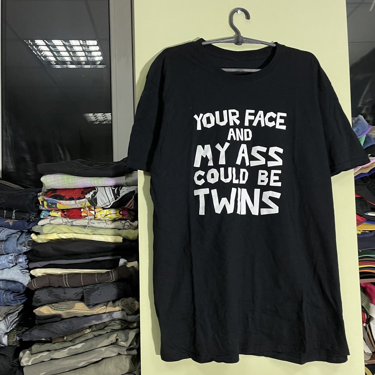 Vintage Vintage 90s Graphic Tee Humor Streetwear Underground Faded L Size US L / EU 52-54 / 3 - 4 Thumbnail