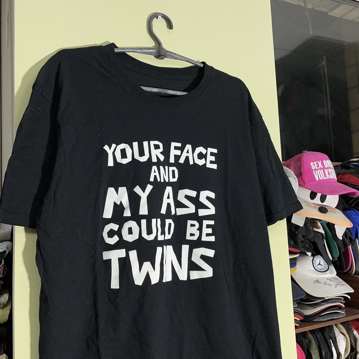 Vintage Vintage 90s Graphic Tee Humor Streetwear Underground Faded L Size US L / EU 52-54 / 3 - 5 Thumbnail