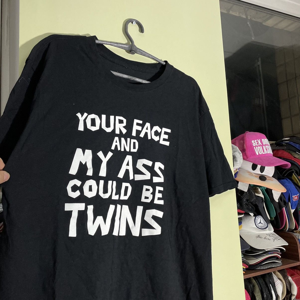 Vintage Vintage 90s Graphic Tee Humor Streetwear Underground Faded L Size US L / EU 52-54 / 3 - 1 Thumbnail