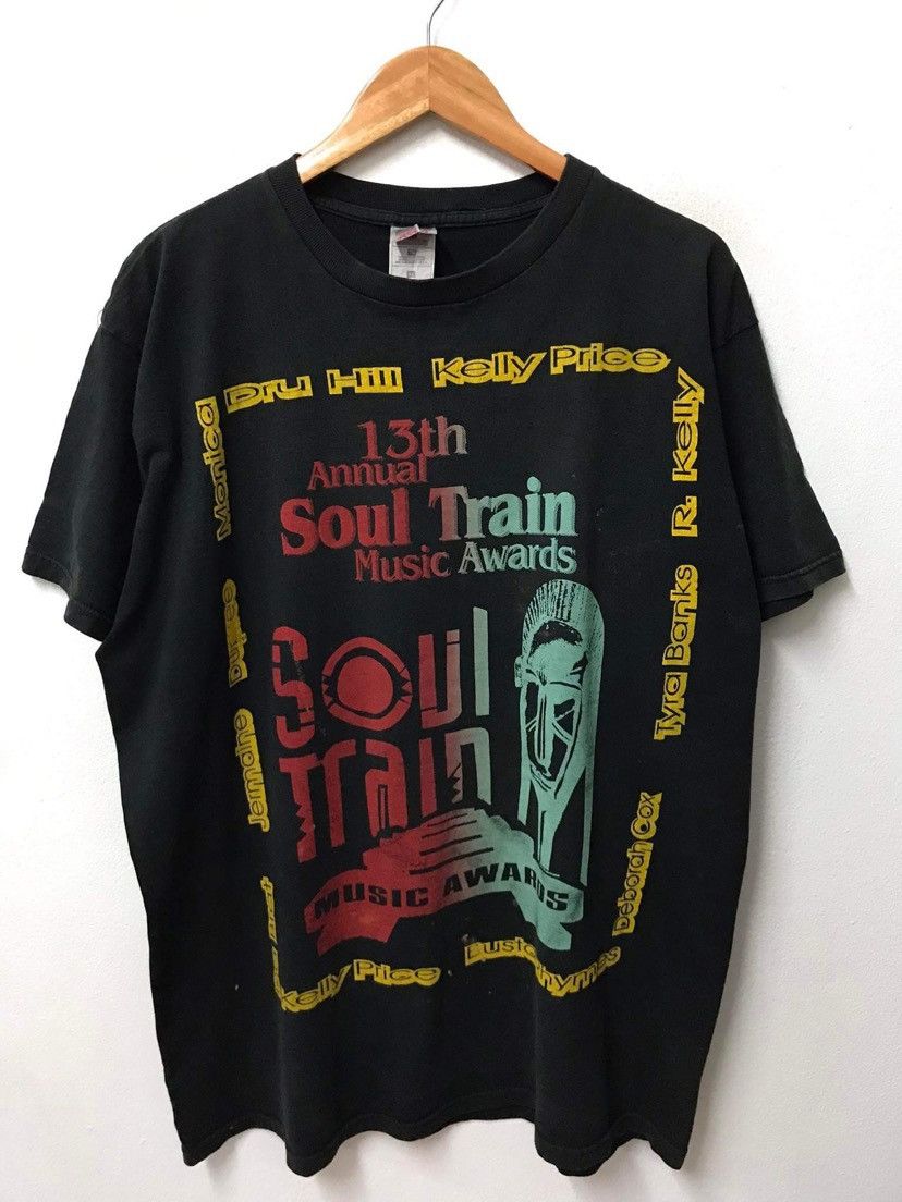 Band Tees × Rap Tees Vintage90s Soul Train Music Awards R.Kelly Brandy Whitney H Size US XL / EU 56 / 4 - 2 Thumbnail