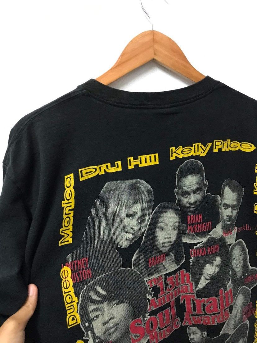 Band Tees × Rap Tees Vintage90s Soul Train Music Awards R.Kelly Brandy Whitney H Size US XL / EU 56 / 4 - 4 Thumbnail