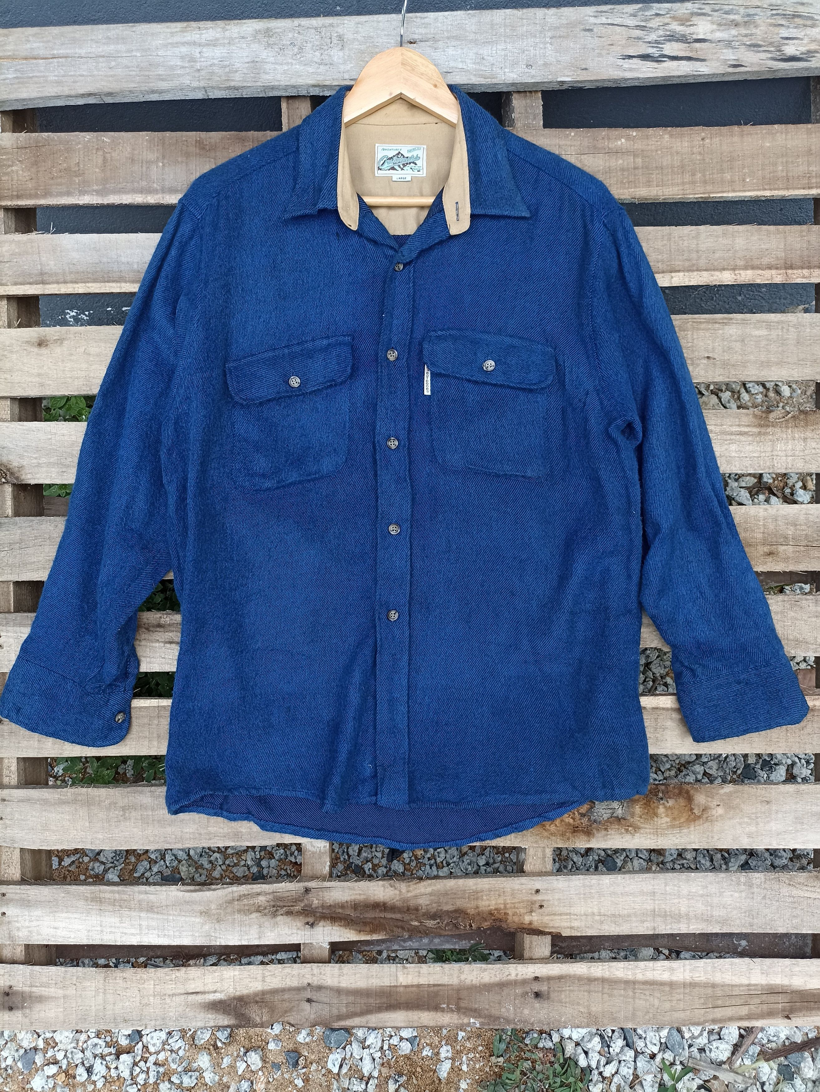 Japanese Brand × Vintage Vintage Outdoor Shirt Button Up Size US L / EU 52-54 / 3 - 1 Thumbnail