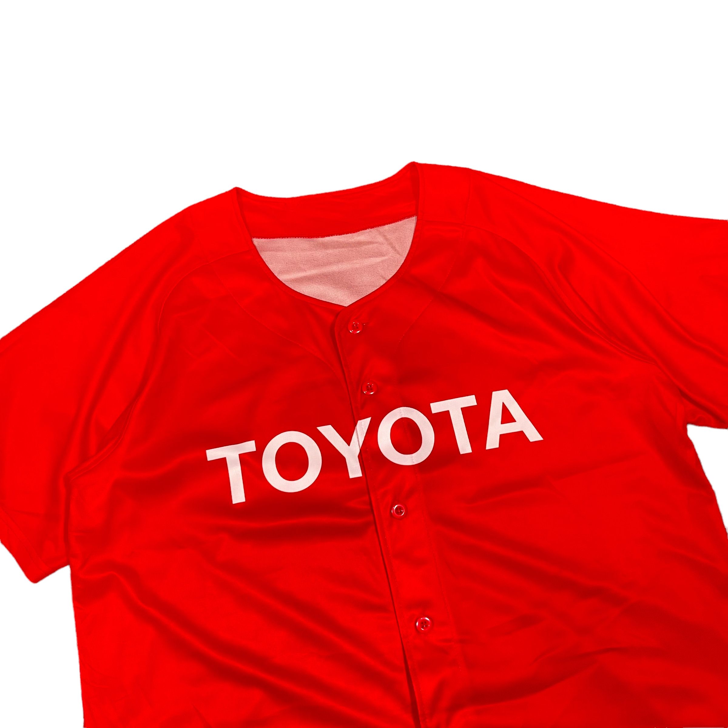 Japanese Brand × Sports Specialties Toyota Spellout Baseball Jersey Size US XL / EU 56 / 4 - 3 Thumbnail