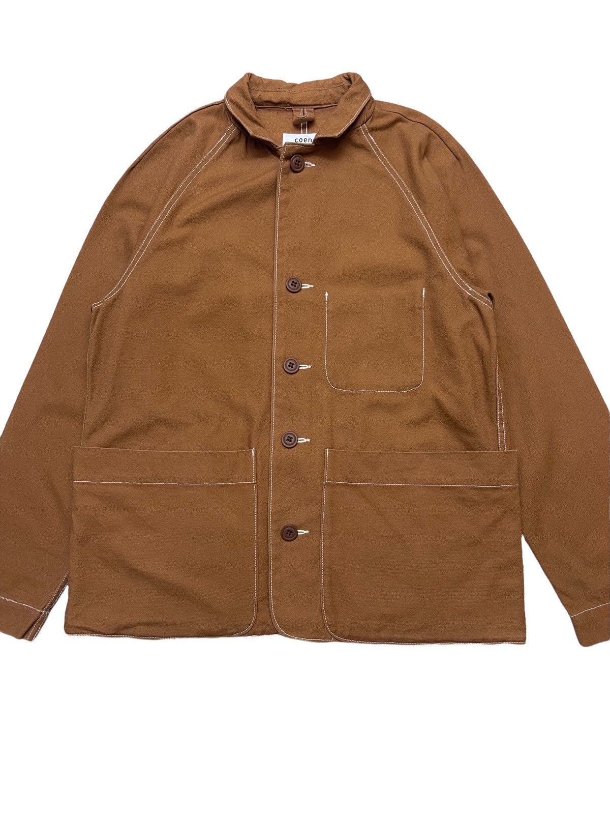 Japanese Brand Coen Tokyo Japan Chore Jacket Size US M / EU 48-50 / 2 - 10 Thumbnail
