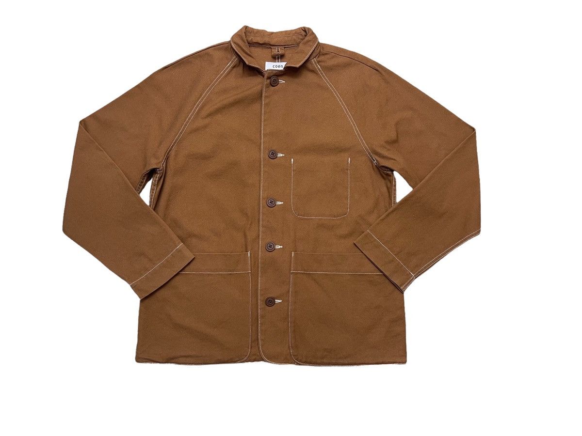 Japanese Brand Coen Tokyo Japan Chore Jacket Size US M / EU 48-50 / 2 - 3 Thumbnail