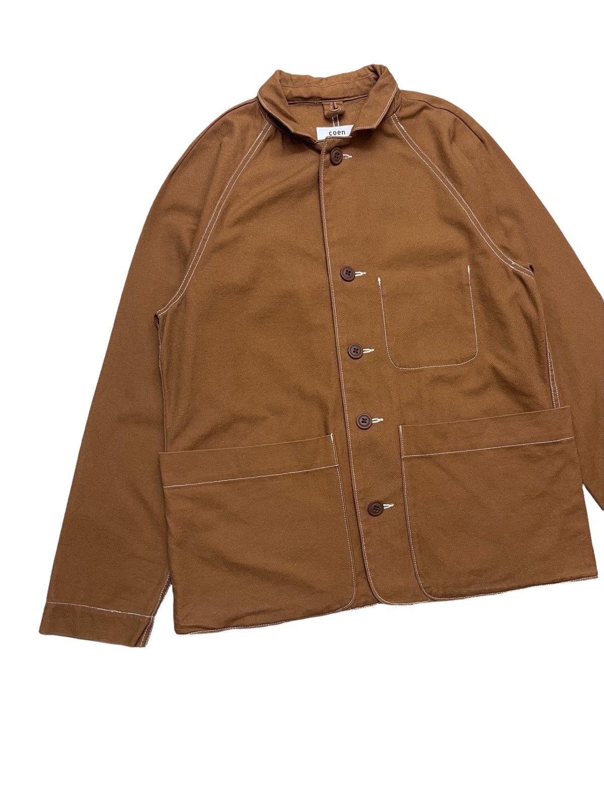 Japanese Brand Coen Tokyo Japan Chore Jacket Size US M / EU 48-50 / 2 - 7 Thumbnail