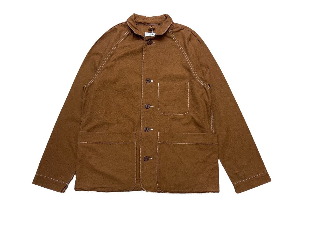 Japanese Brand Coen Tokyo Japan Chore Jacket Size US M / EU 48-50 / 2 - 4 Thumbnail