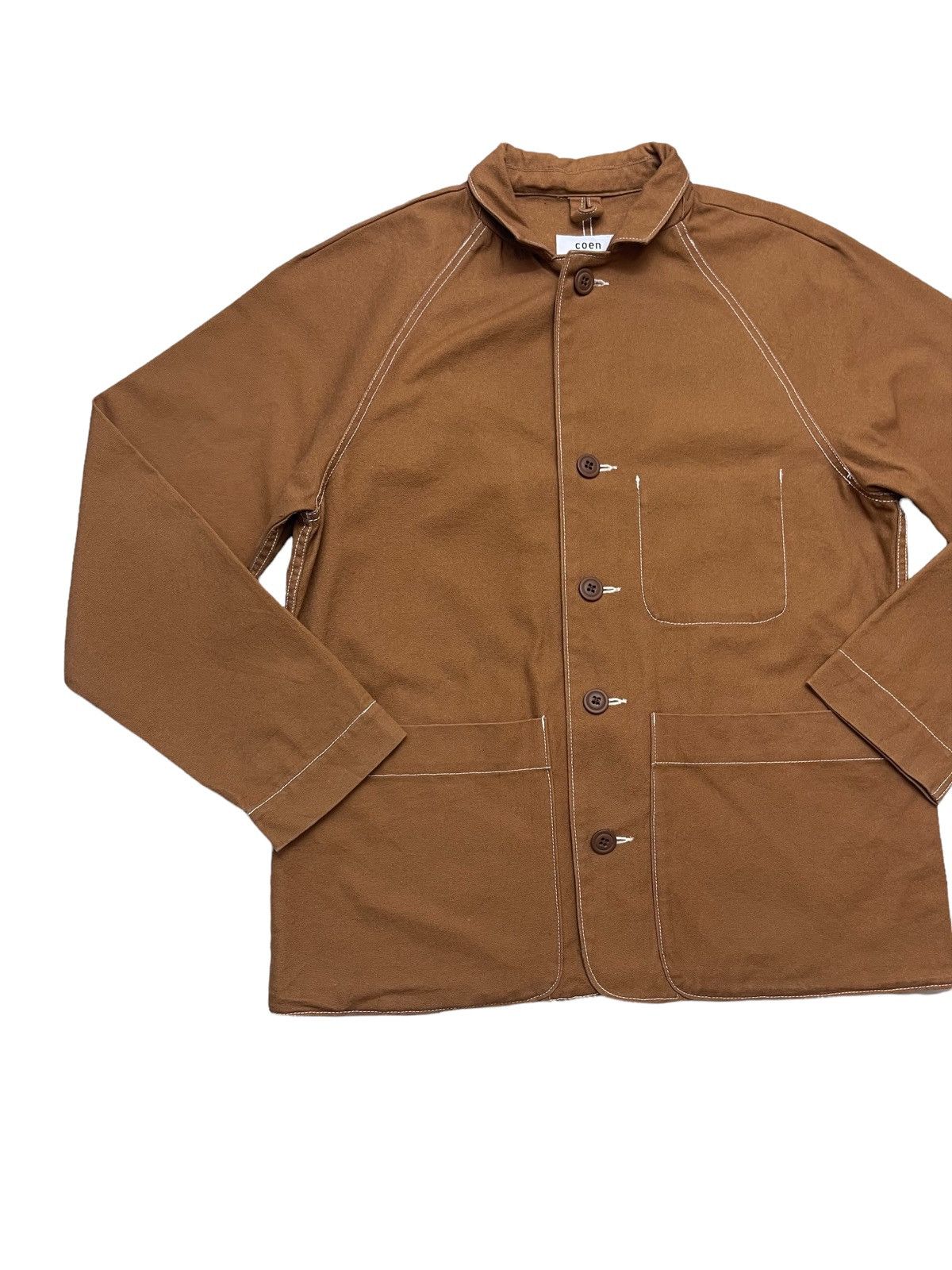 Japanese Brand Coen Tokyo Japan Chore Jacket Size US M / EU 48-50 / 2 - 6 Thumbnail