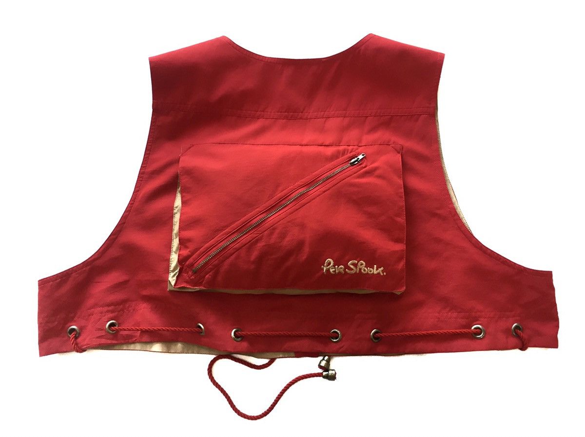 Japanese Brand VINTAGE ASYMMETRIC PARACUTE TACTICAL VEST Size US L / EU 52-54 / 3 - 9 Thumbnail