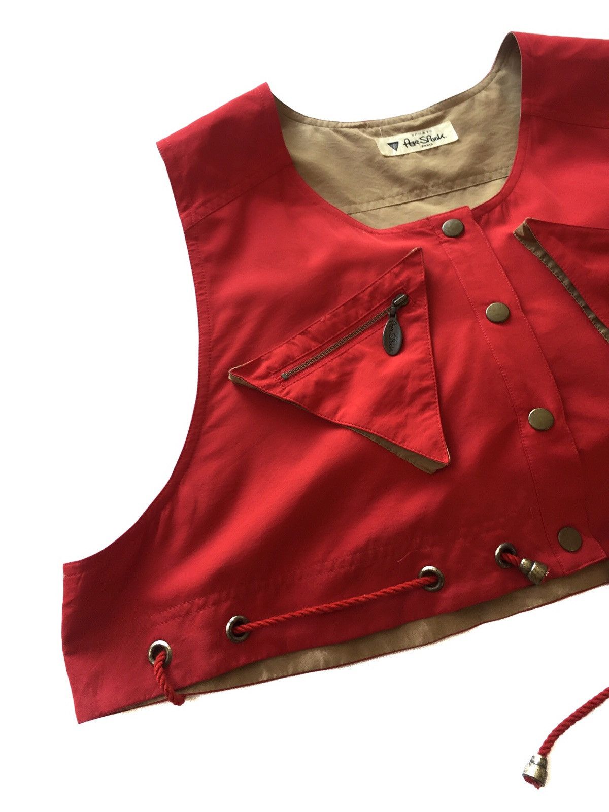 Japanese Brand VINTAGE ASYMMETRIC PARACUTE TACTICAL VEST Size US L / EU 52-54 / 3 - 5 Thumbnail