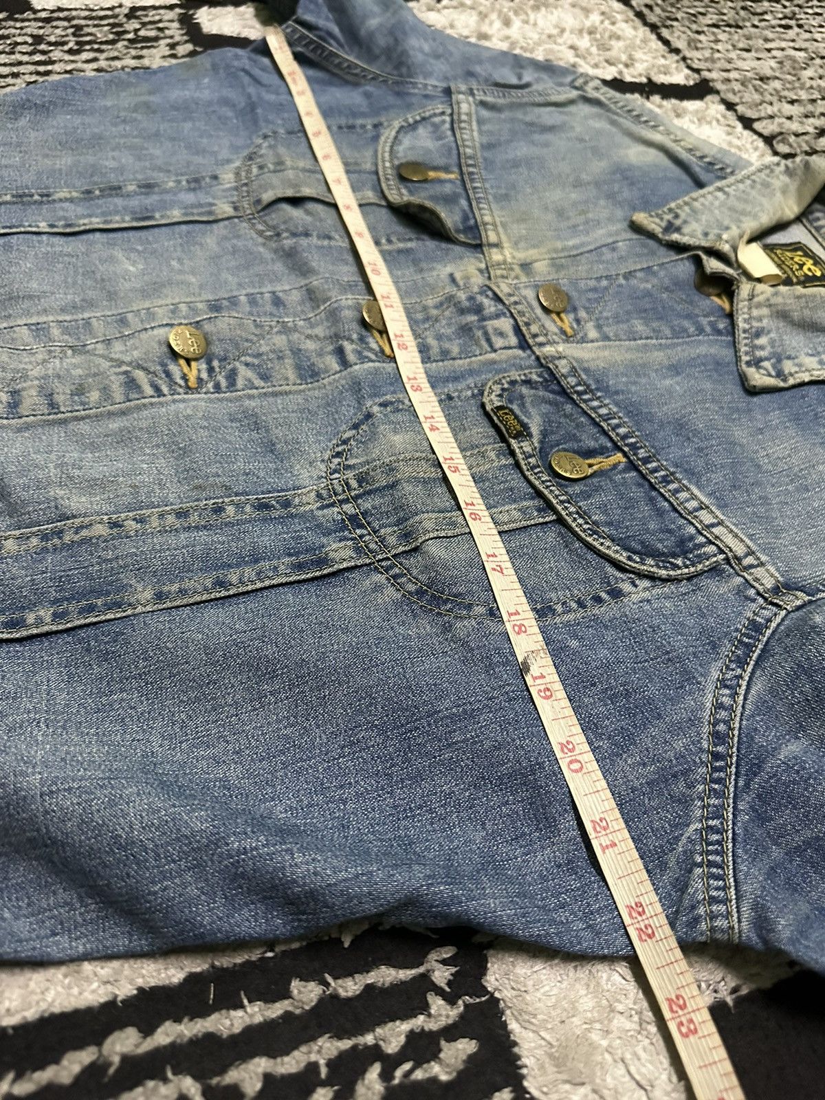 Lee Vintage 70s Lee riders trucker blue denim jacket Size US M / EU 48-50 / 2 - 11 Thumbnail