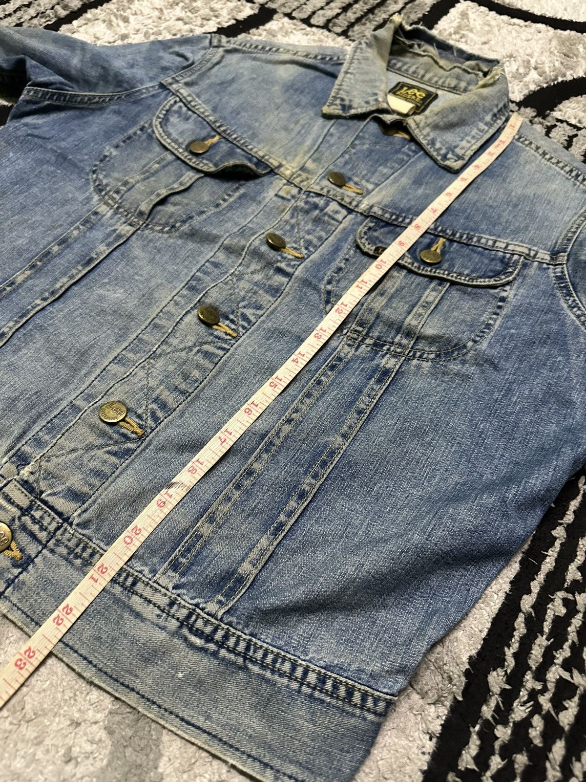 Lee Vintage 70s Lee riders trucker blue denim jacket Size US M / EU 48-50 / 2 - 12 Thumbnail