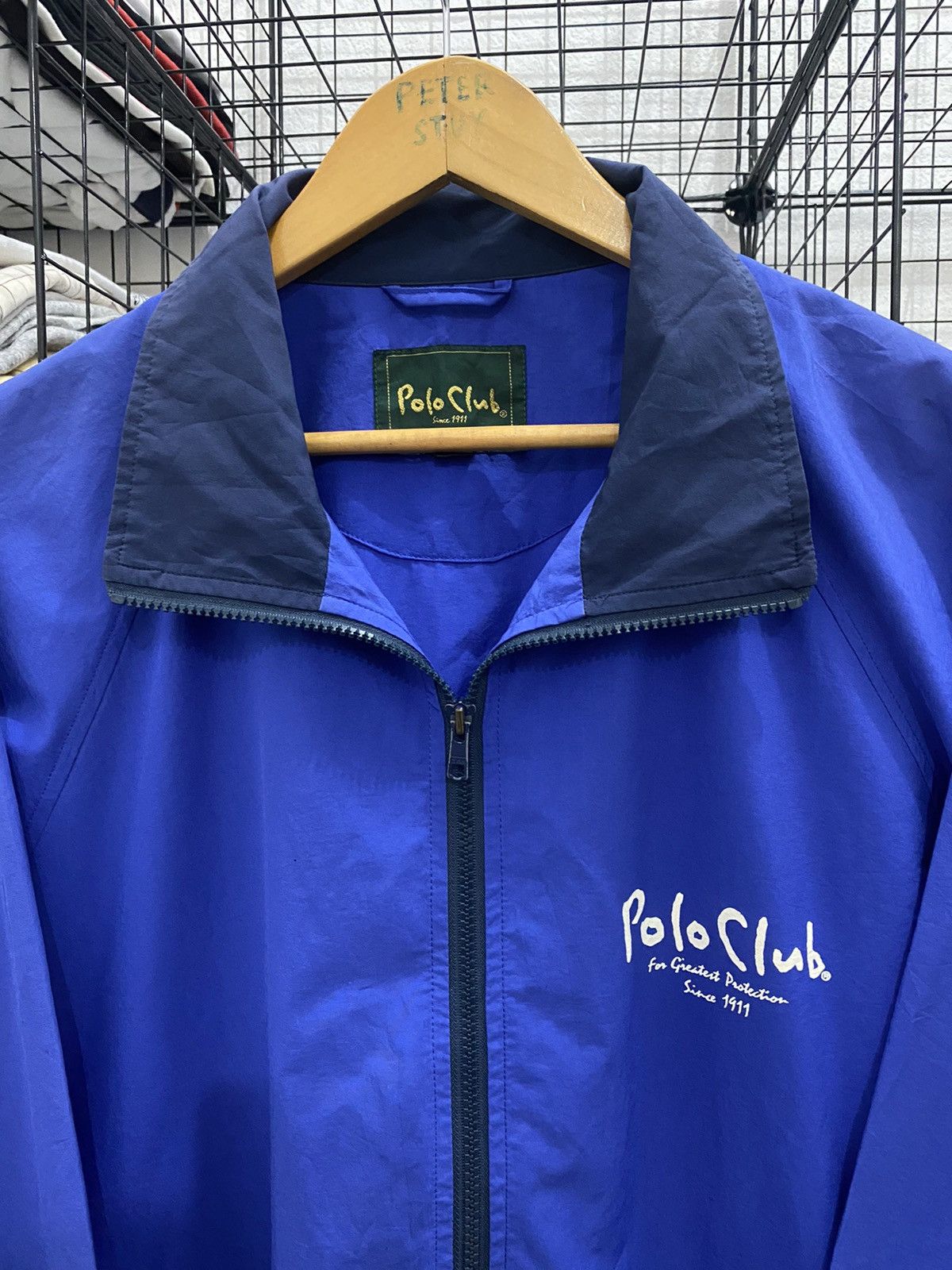 Polo Ralph Lauren 🔥SALE🔥Vintage Polo Club Windbreaker Jacket Size US L / EU 52-54 / 3 - 5 Thumbnail