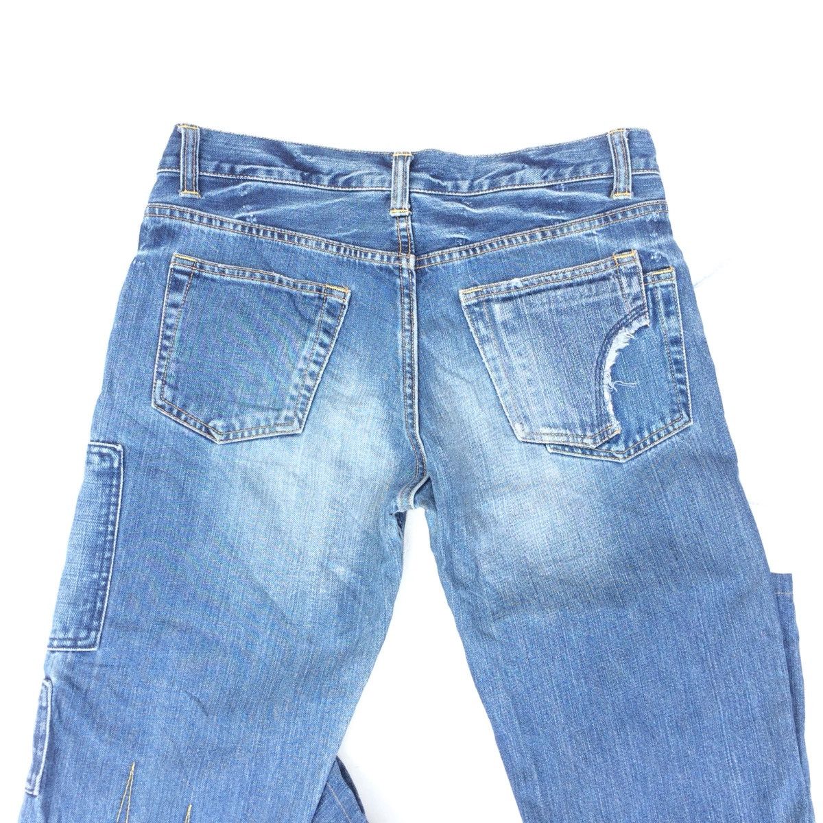 Johnbull × KOJIMA GENES × Kapital John Bull Distressed patches trashed jean Size US 28 / EU 44 - 6 Thumbnail