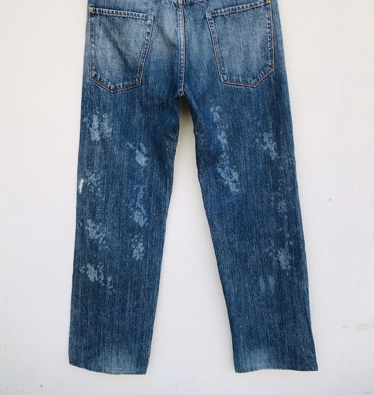 R.Newbold R Newbold distressed bleached denim waist 31 inch Size US 31 - 7 Thumbnail