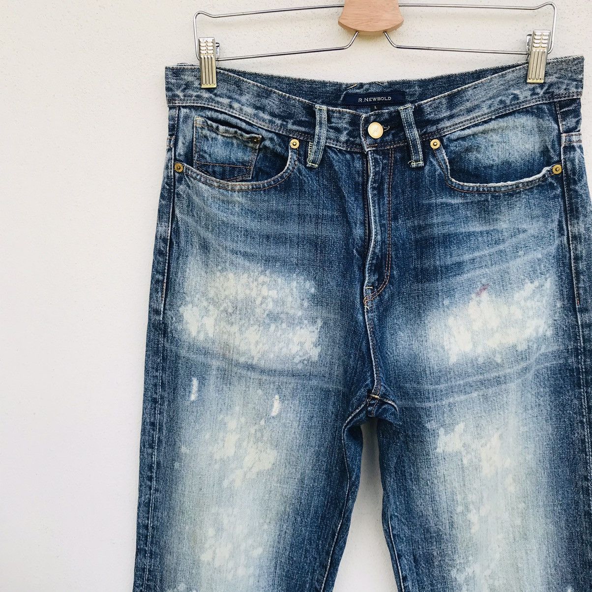 R.Newbold R Newbold distressed bleached denim waist 31 inch Size US 31 - 5 Thumbnail
