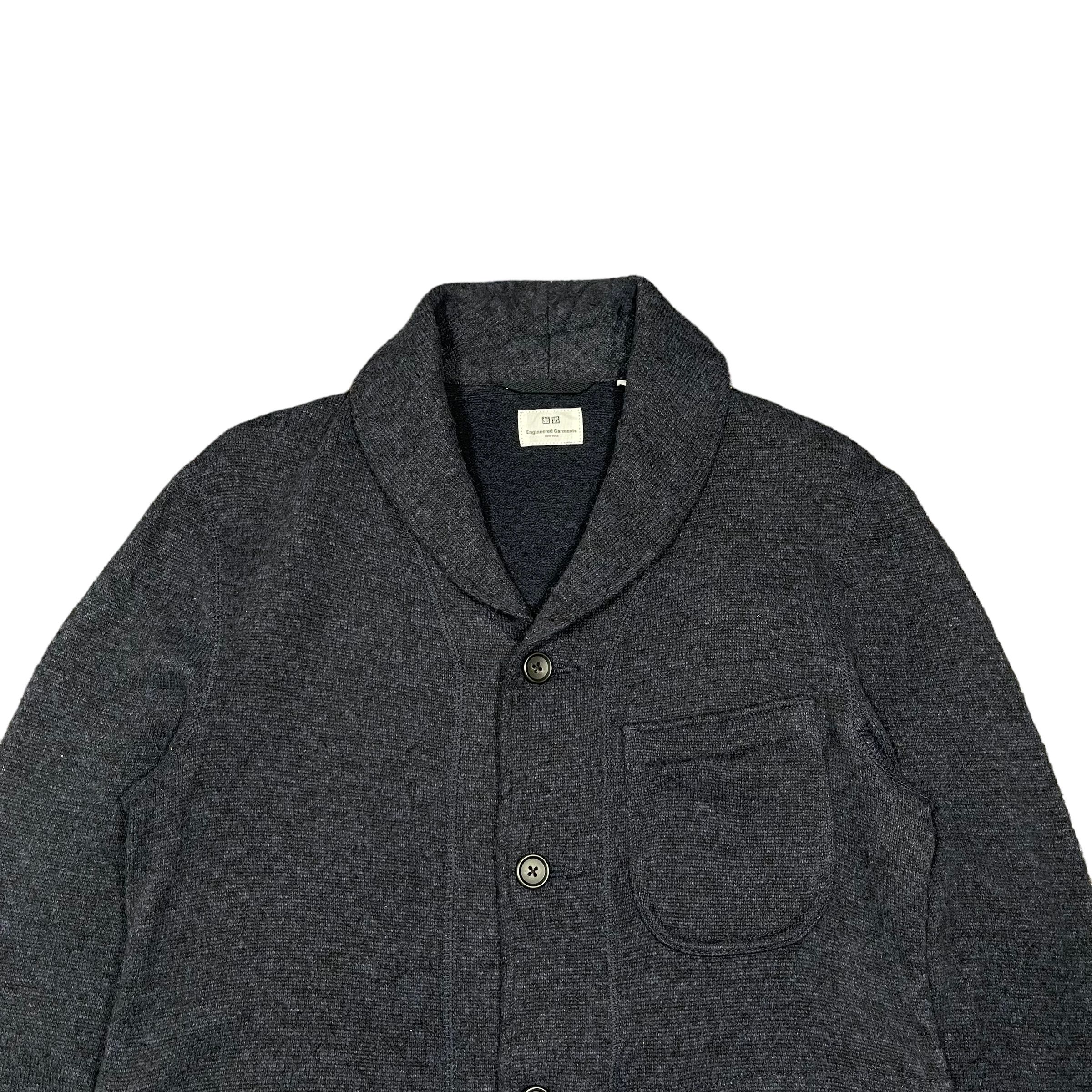 Engineered Garments × Uniqlo Engineered Garments Indigo Sweater Cardigan Size US S / EU 44-46 / 1 - 3 Thumbnail