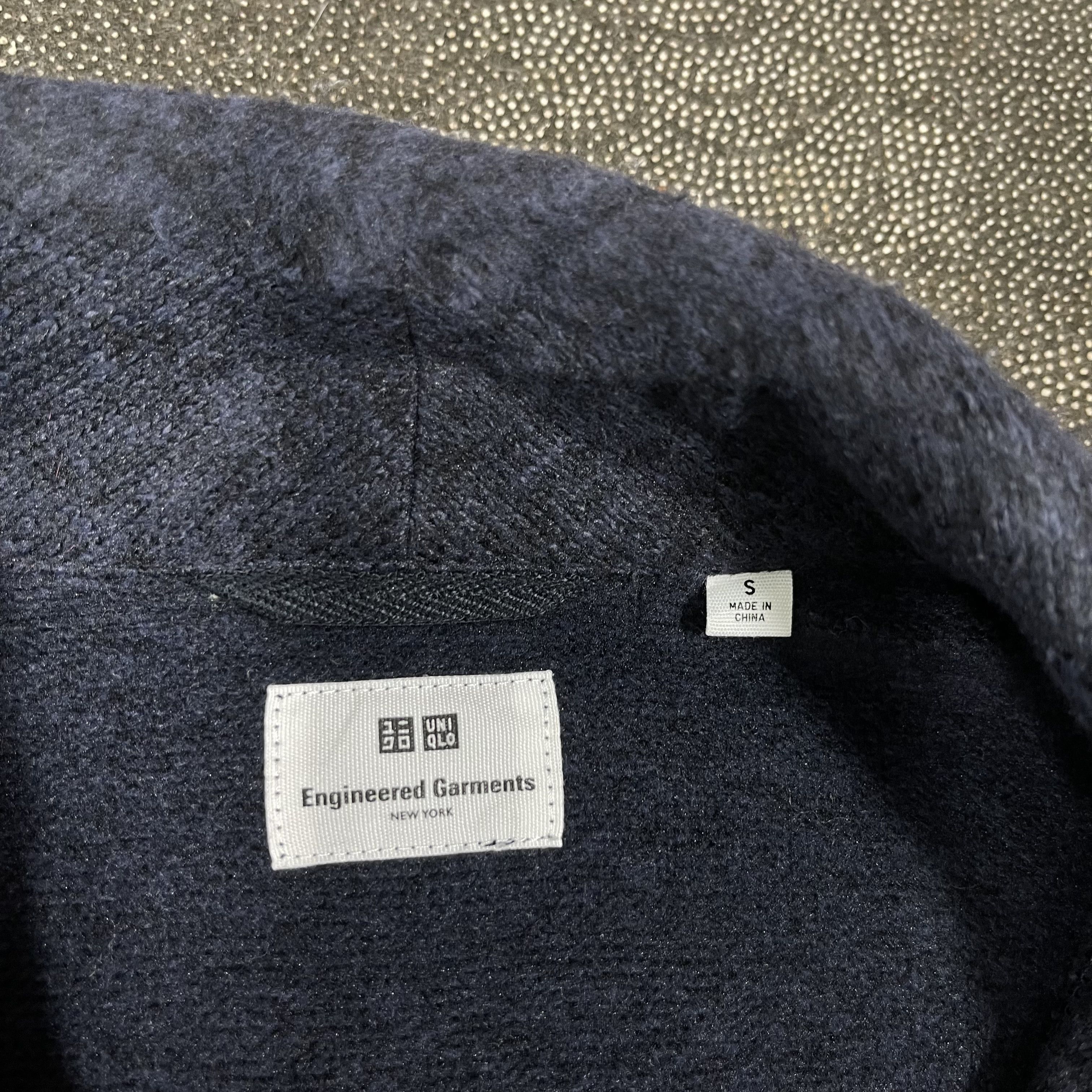 Engineered Garments × Uniqlo Engineered Garments Indigo Sweater Cardigan Size US S / EU 44-46 / 1 - 5 Thumbnail