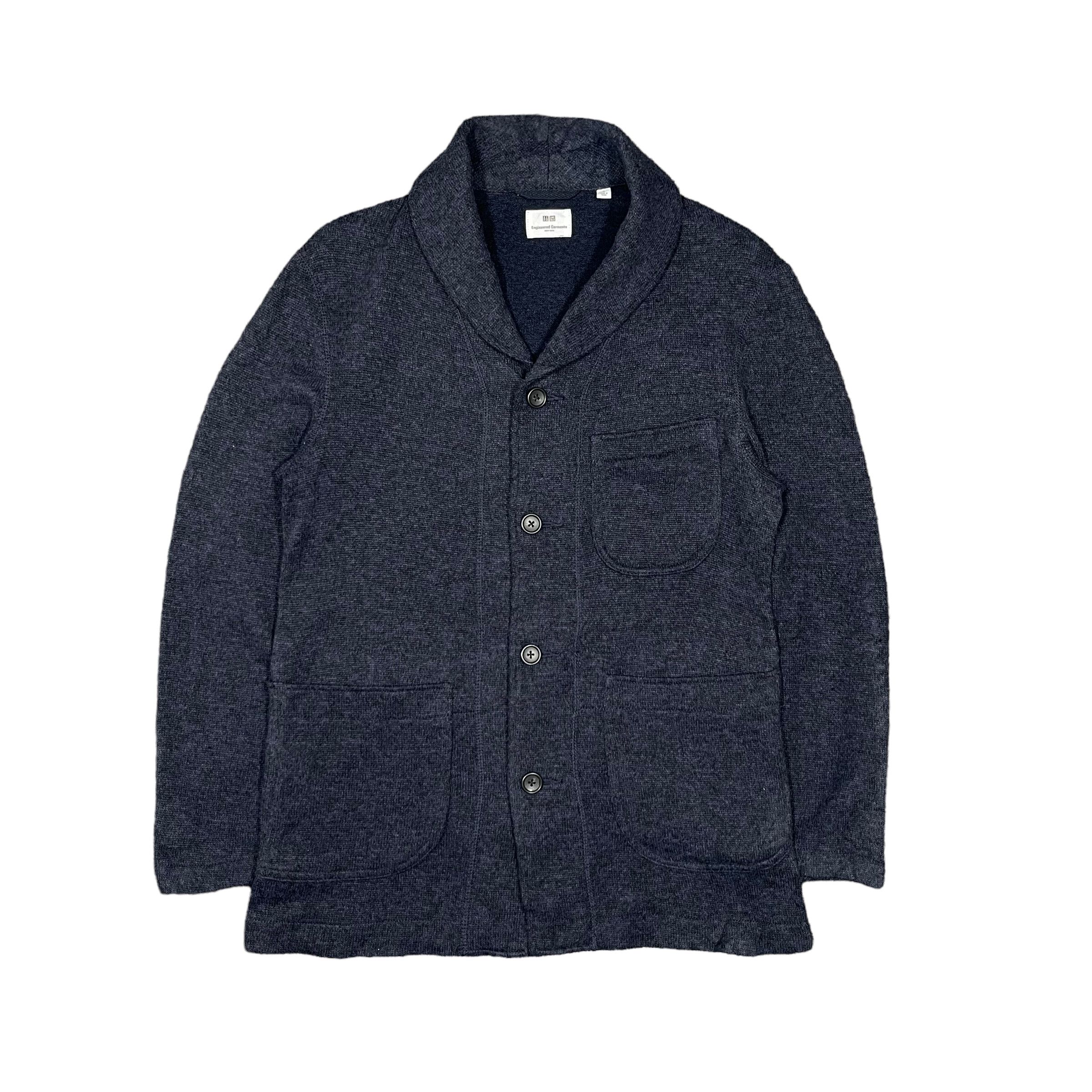 Engineered Garments × Uniqlo Engineered Garments Indigo Sweater Cardigan Size US S / EU 44-46 / 1 - 1 Thumbnail