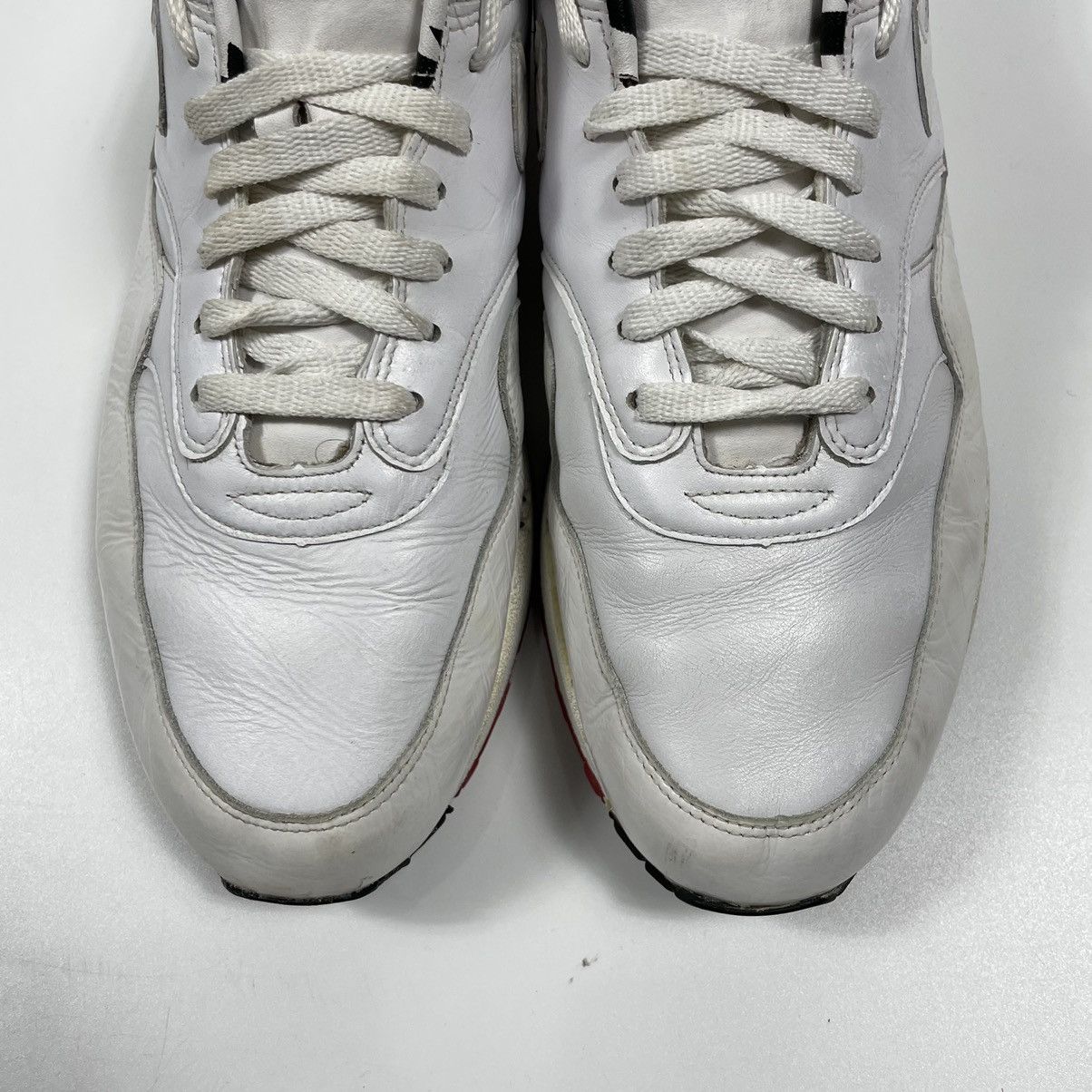 Nike 2008 Nike Air Max 1 Premium SP White Croc “Euro Champs” Size US 11.5 / EU 44-45 - 5 Thumbnail
