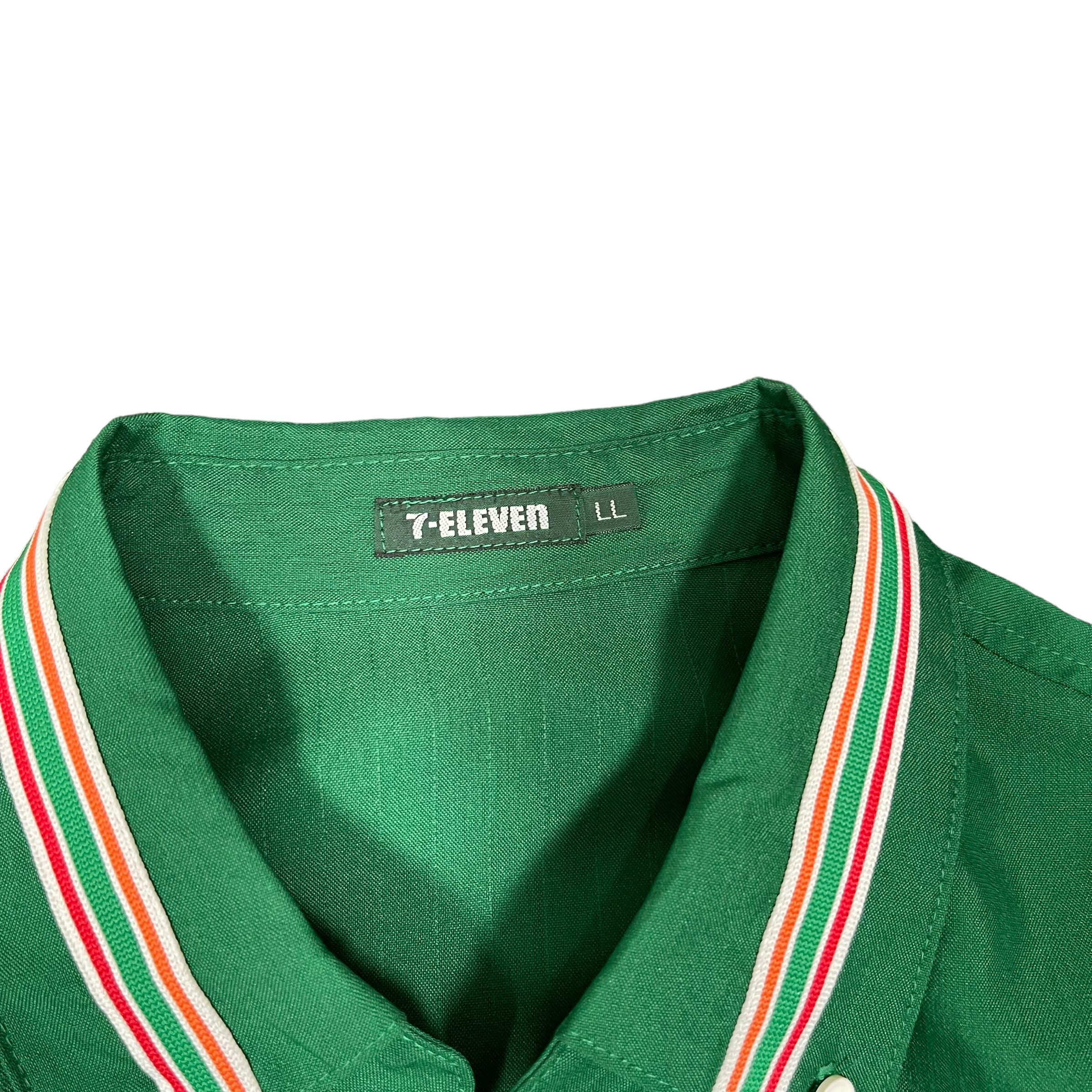 Vintage 7-Eleven Zip Up Convenient Store Shirt Size US XL / EU 56 / 4 - 6 Thumbnail