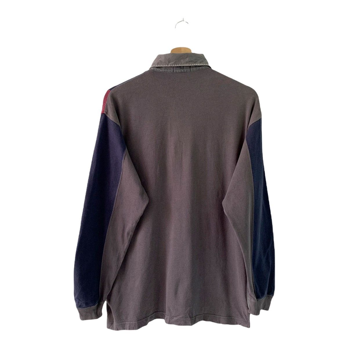 Japanese Brand Vintage 90s Rugby Polo Shirt Longsleeve Tee Size M Size US M / EU 48-50 / 2 - 5 Thumbnail
