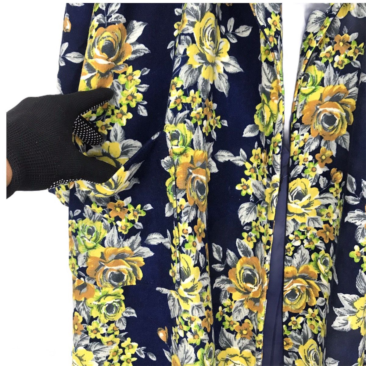 Japanese Brand × Komono Vintage Maigai japanese traditional kimono floral design Size L / US 10 / IT 46 - 3 Thumbnail