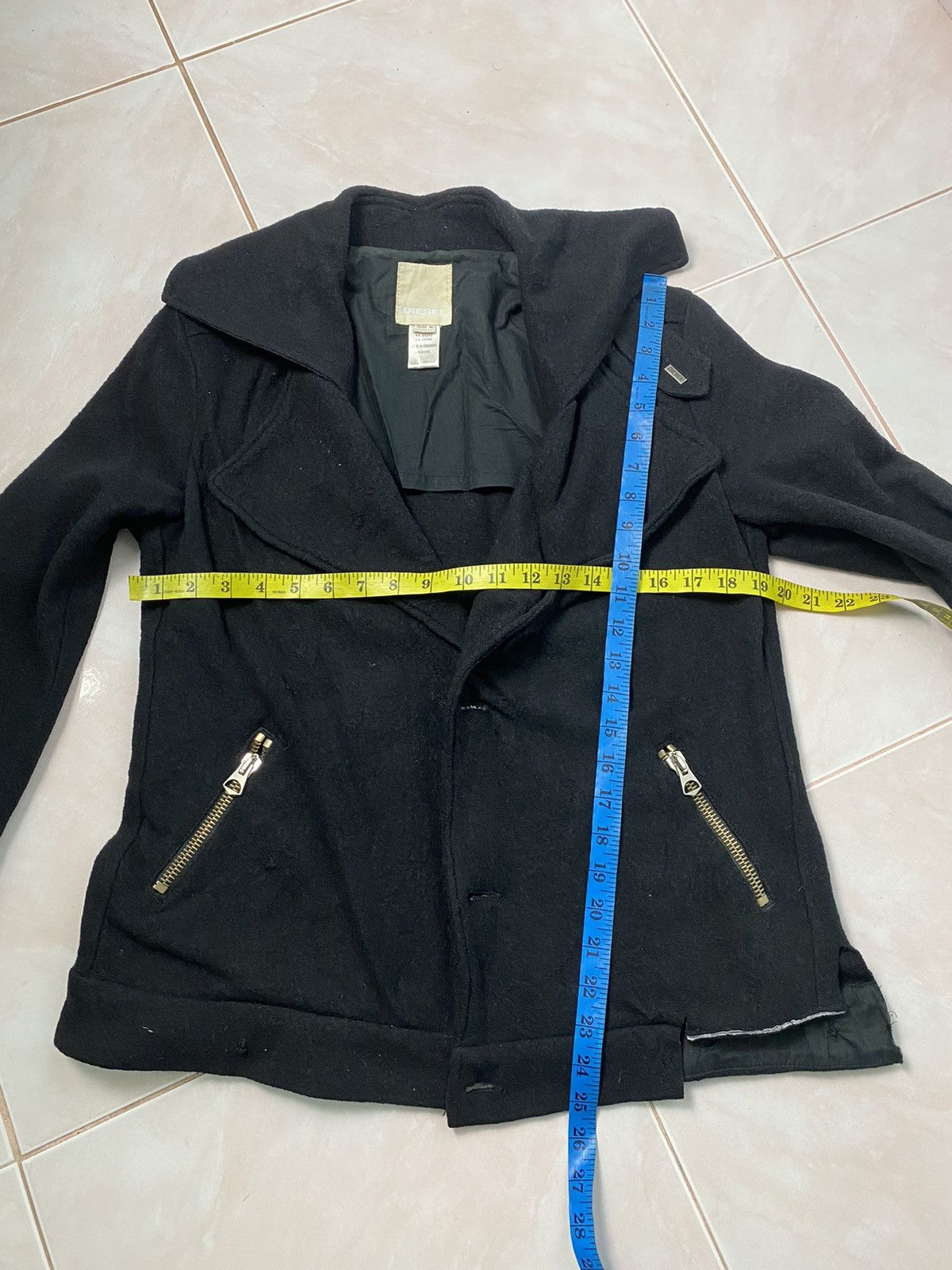 Diesel × If Six Was Nine Diesel Wool Coat Jacket Size US M / EU 48-50 / 2 - 13 Thumbnail