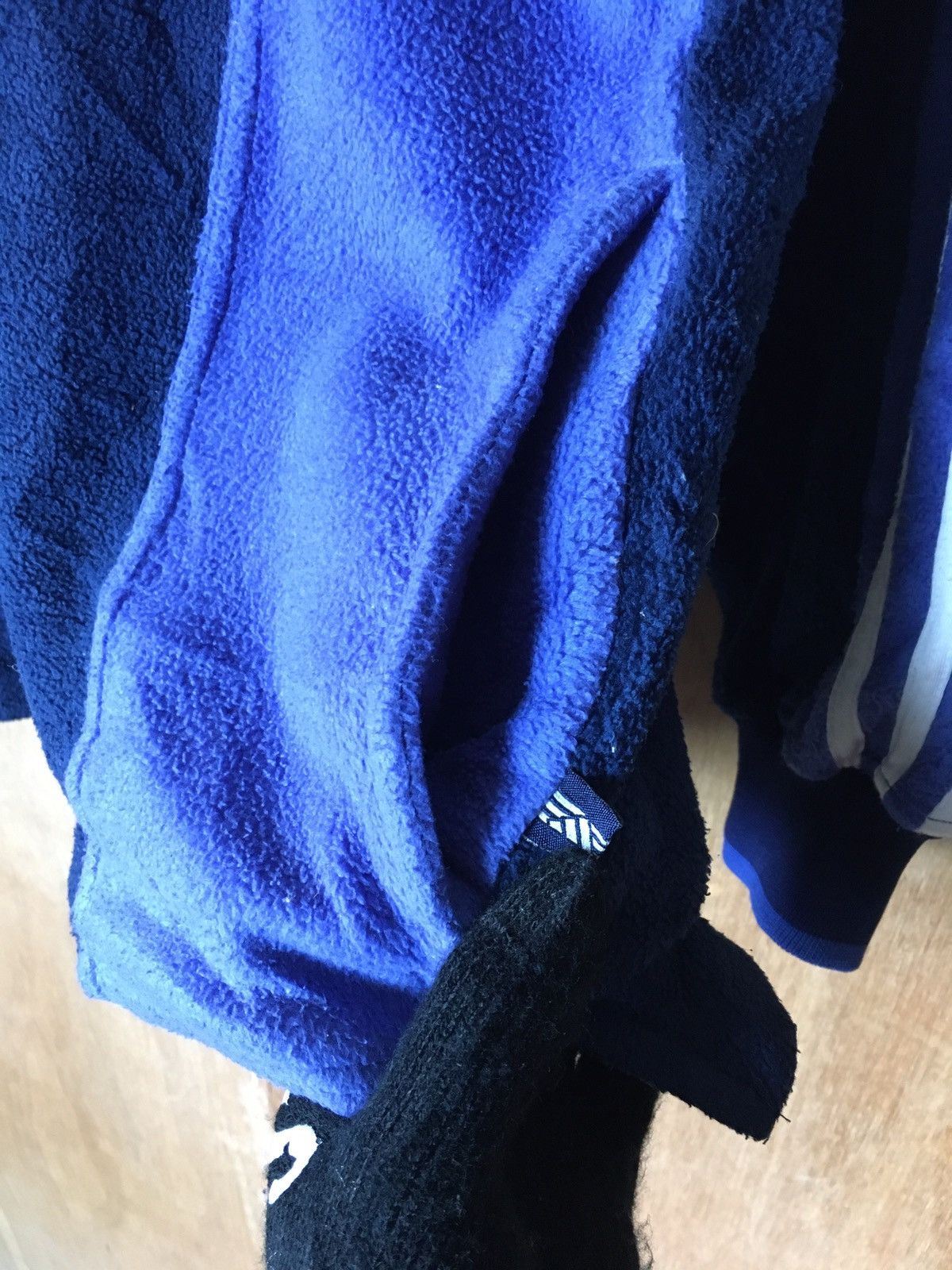 Adidas × Vintage Vintage Adidas Fleece Sweatshirt Half Zipper Size US M / EU 48-50 / 2 - 7 Thumbnail