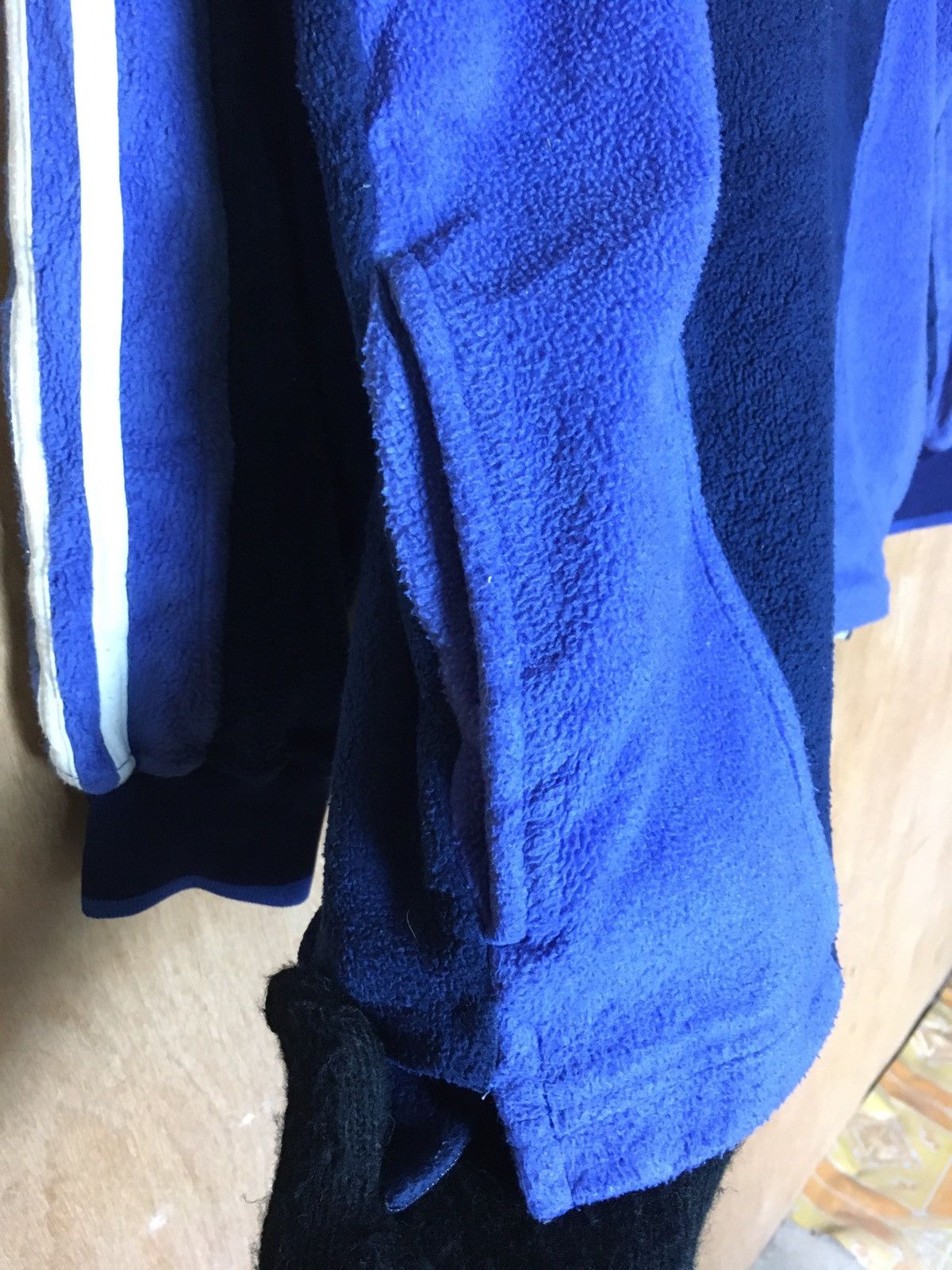 Adidas × Vintage Vintage Adidas Fleece Sweatshirt Half Zipper Size US M / EU 48-50 / 2 - 8 Thumbnail
