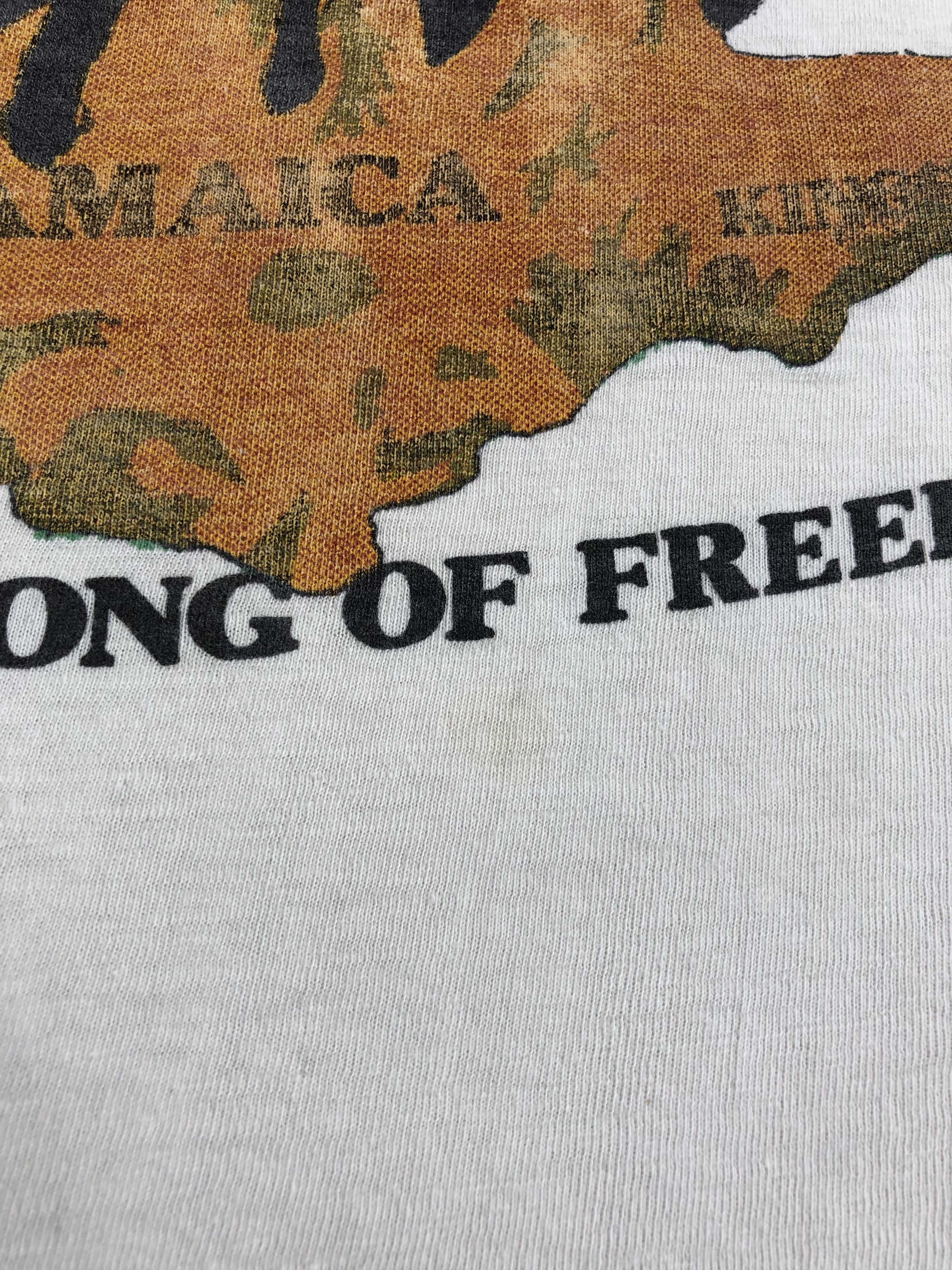 Band Tees Vintage 90s Bob Marley (Jimi Hendrix Michael Jackson) Size US L / EU 52-54 / 3 - 6 Thumbnail