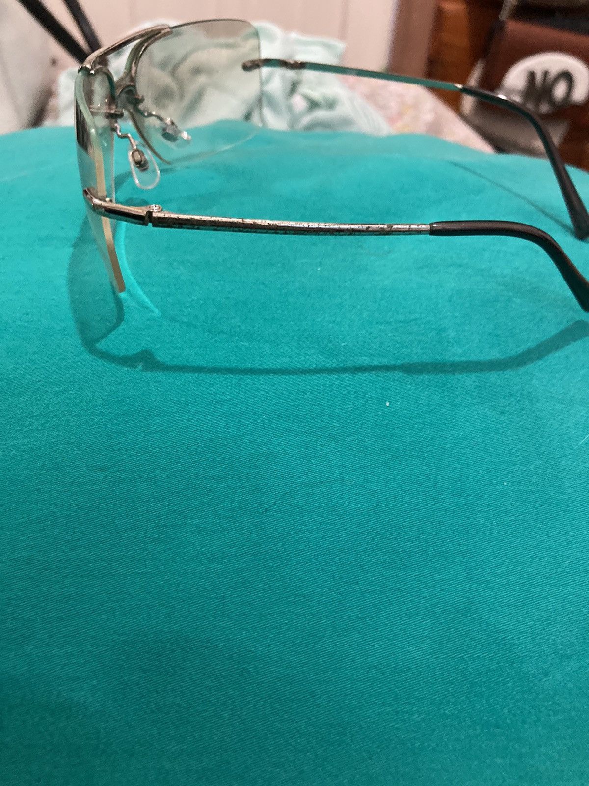 Other Clear rimless Y2K sunglasses Size ONE SIZE - 2 Thumbnail