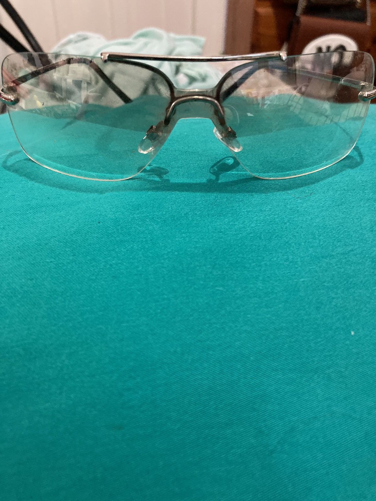 Other Clear rimless Y2K sunglasses Size ONE SIZE - 1 Thumbnail