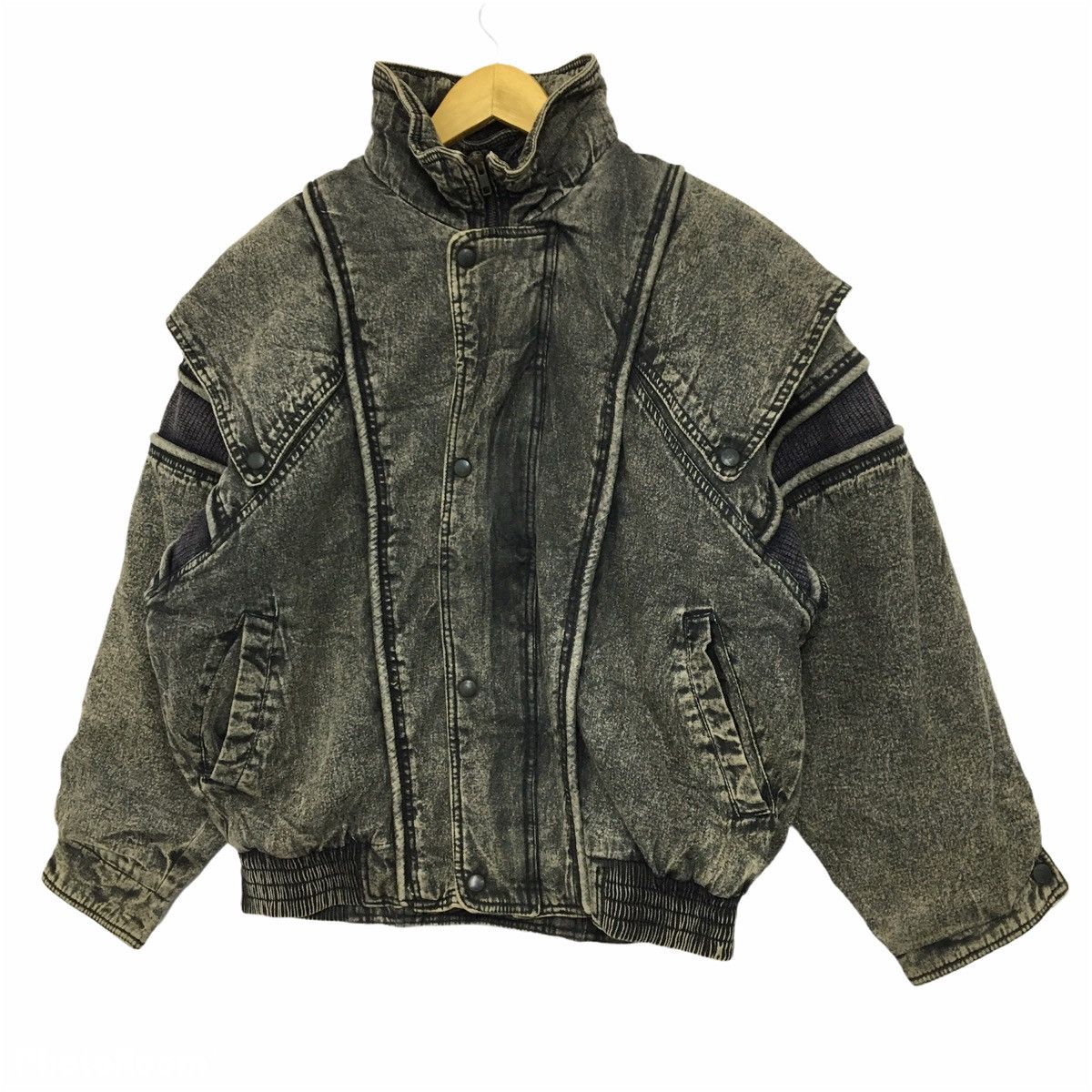Vintage Vintage Motorcycle Denim Jacket Zip Up Size L Size US L / EU 52-54 / 3 - 5 Thumbnail